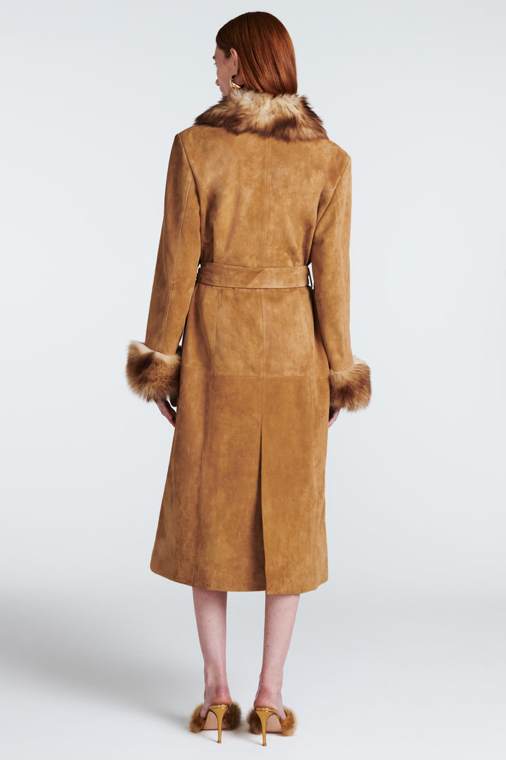 Daphne Suede Coat