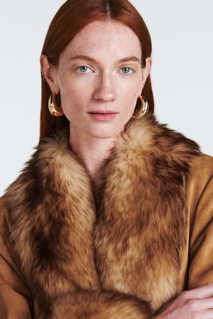 Daphne Suede Coat