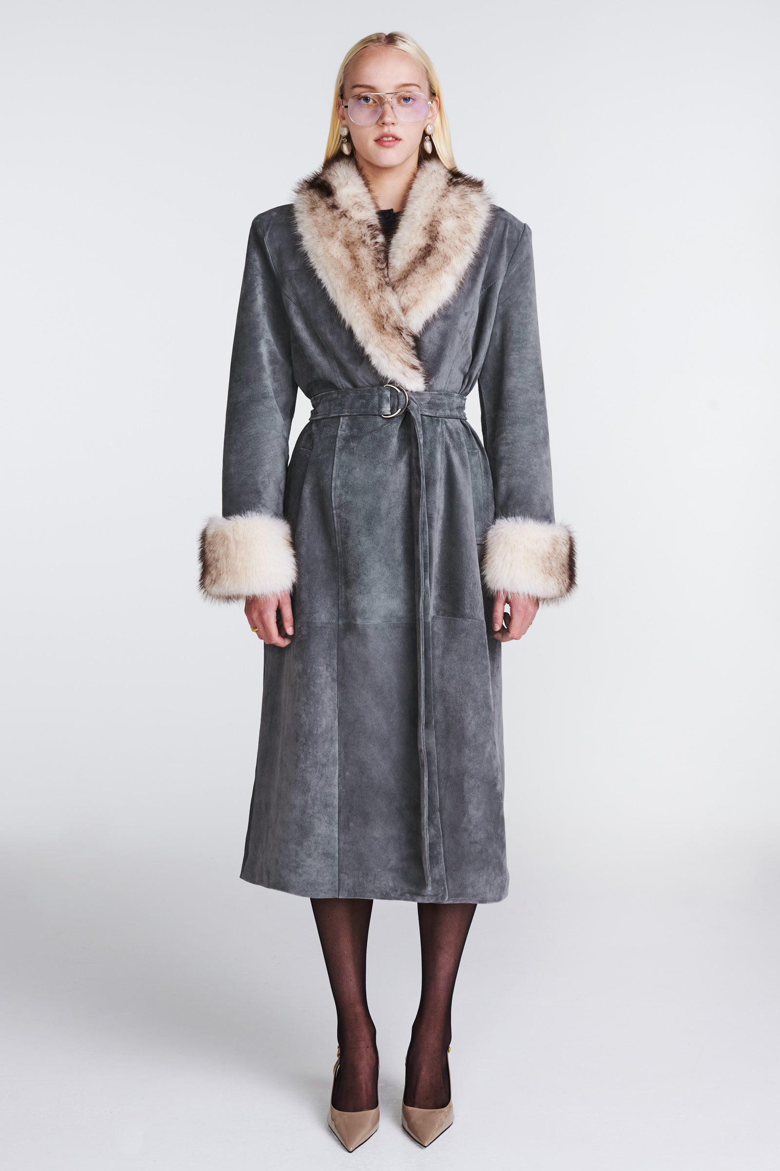 Daphne Suede Coat