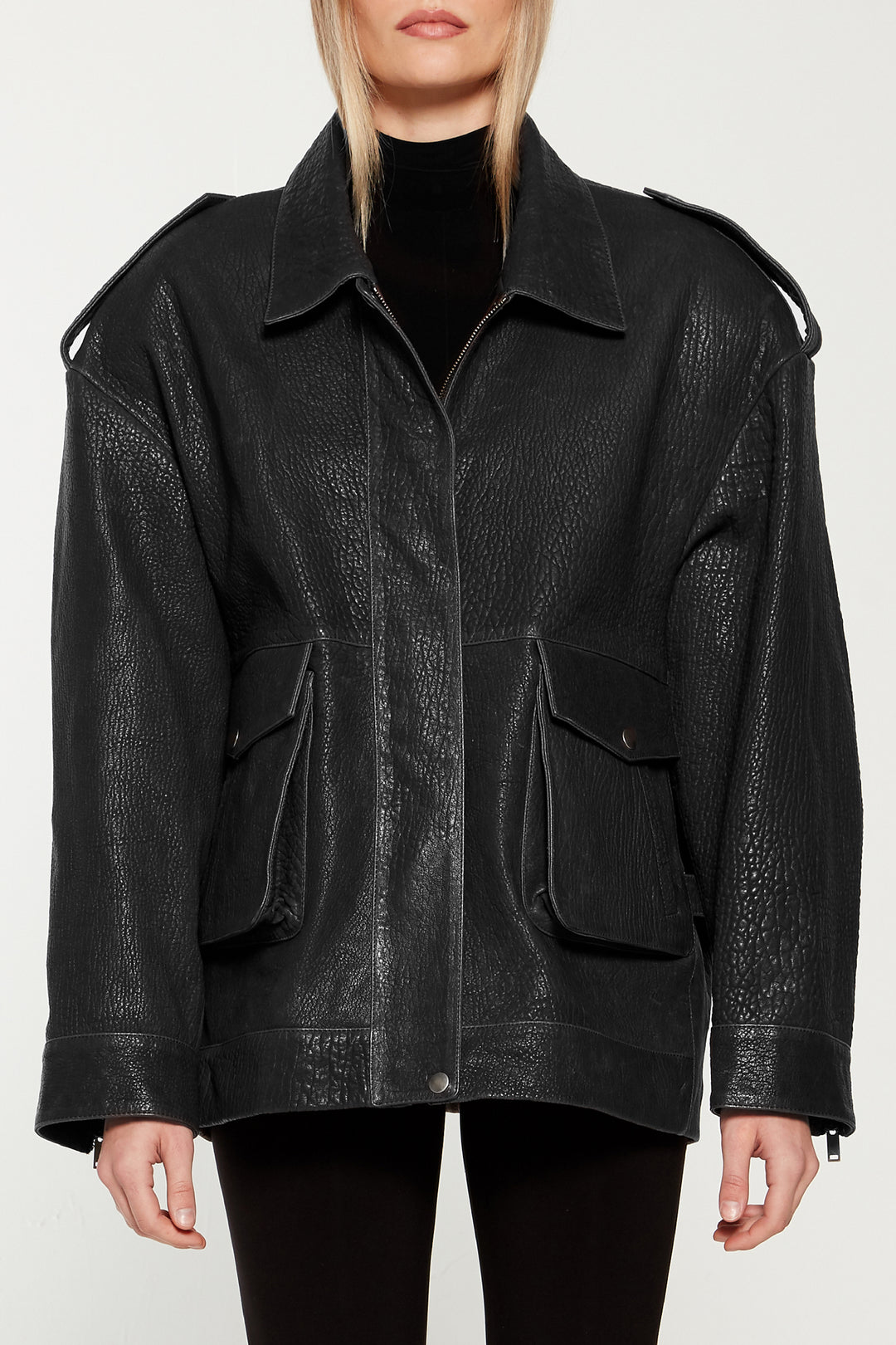Opal Leather Jacket