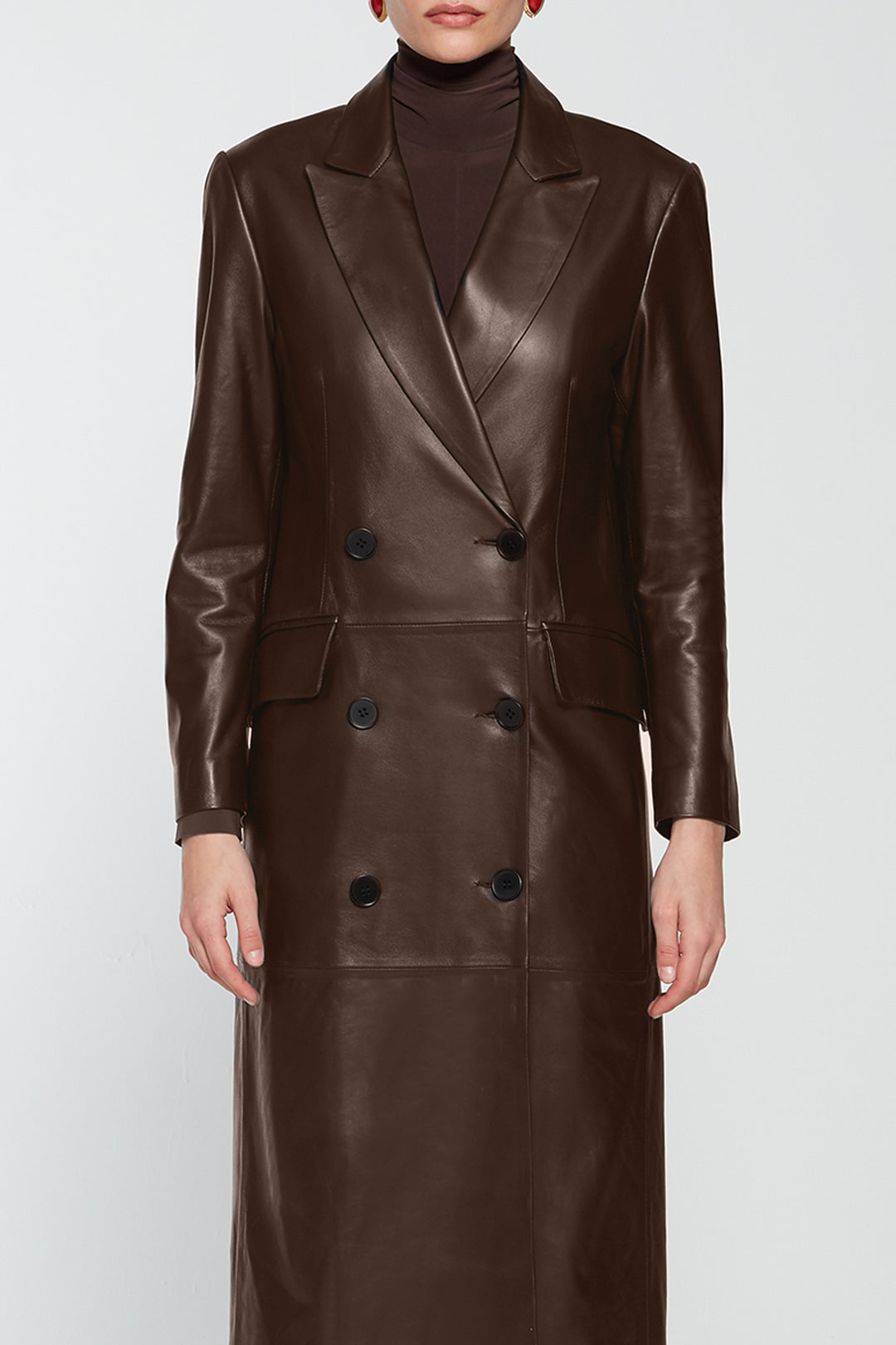 Aggie Leather Coat