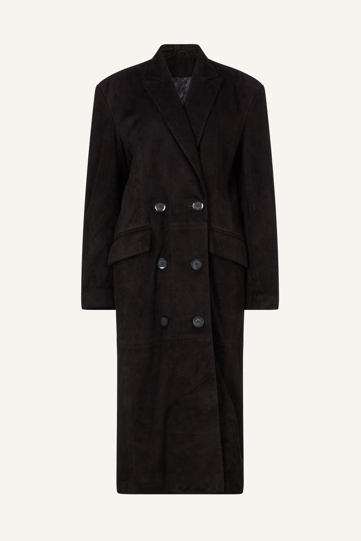 Aggie Suede Coat