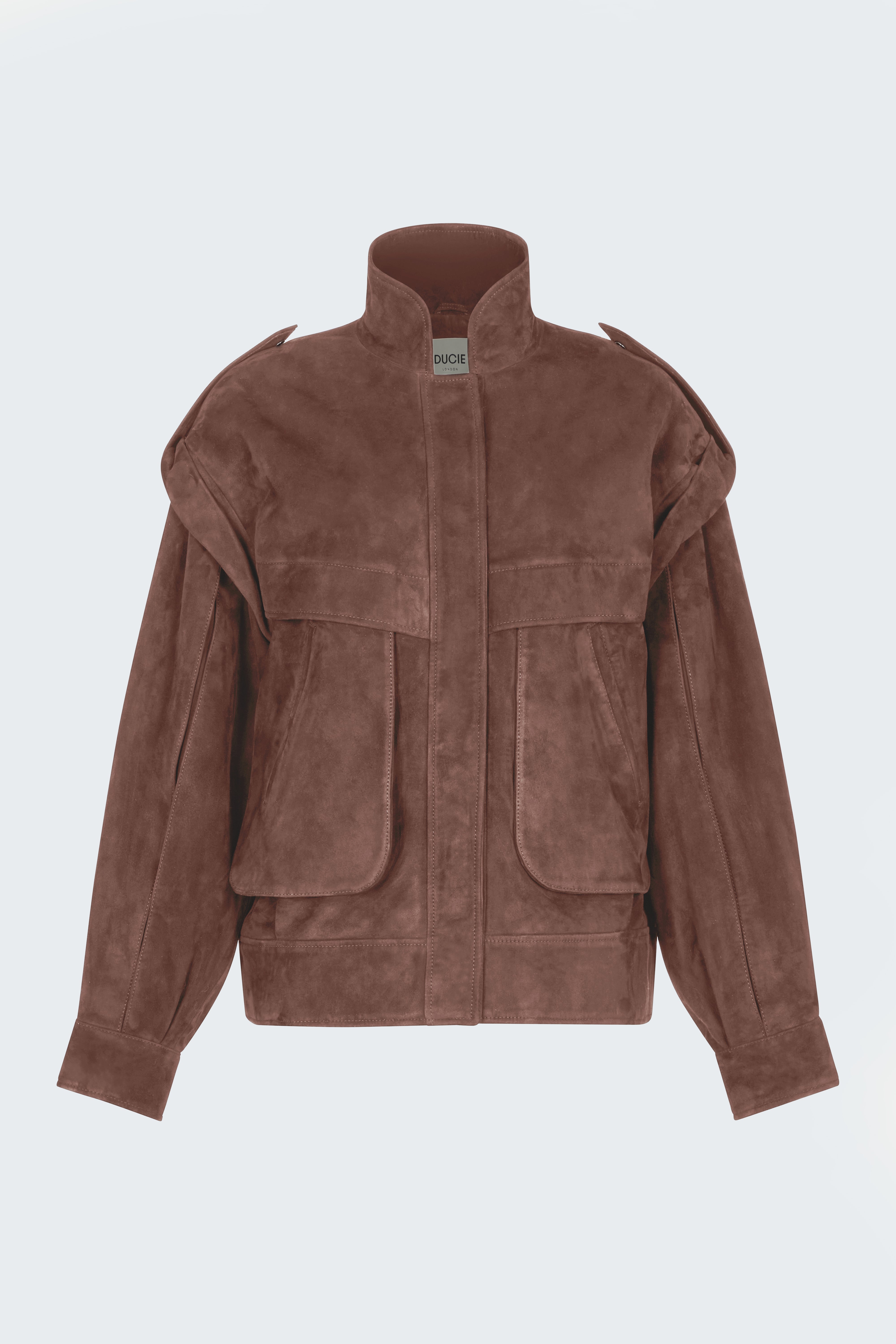 Frida Suede Bomber