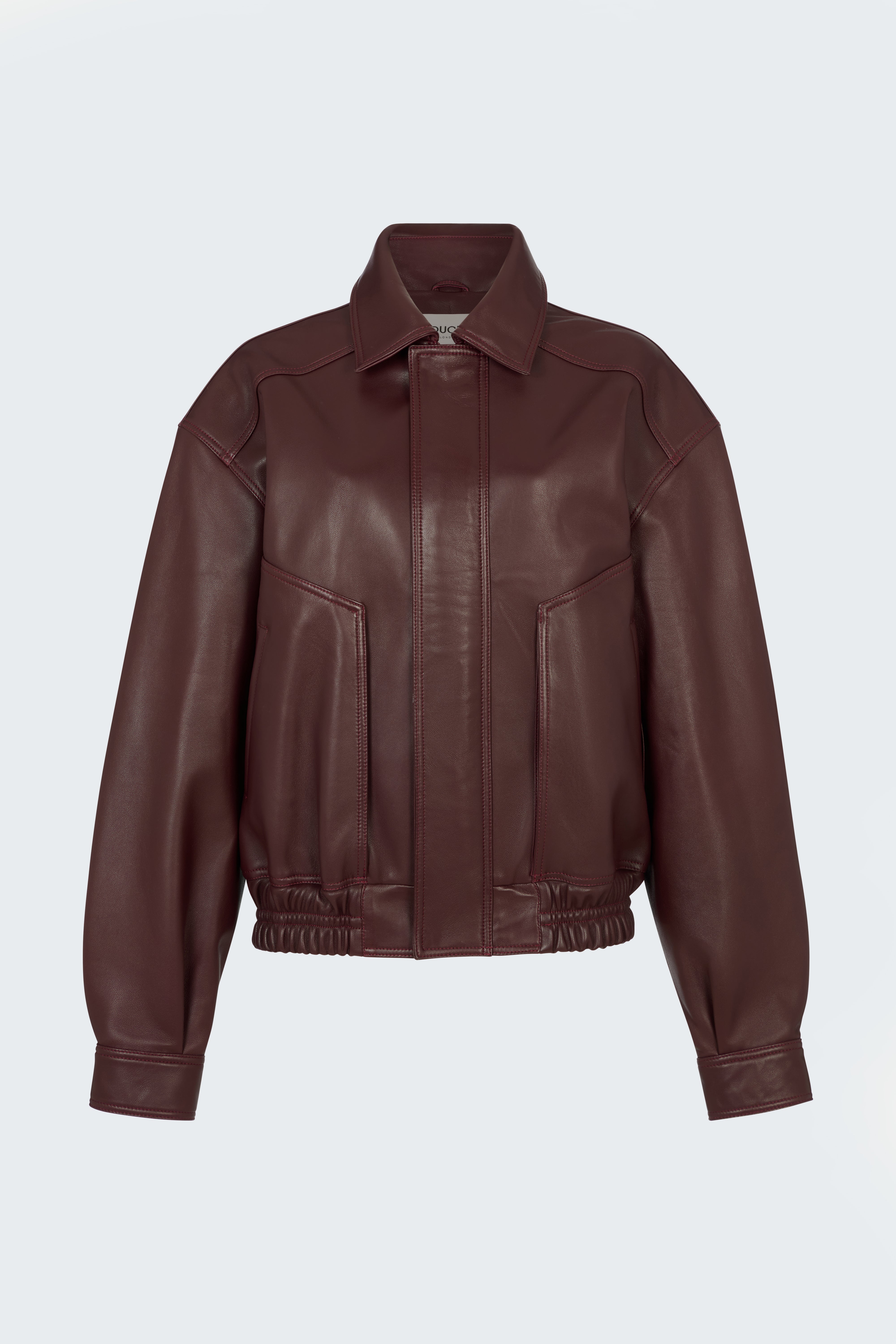 Florence Leather Bomber