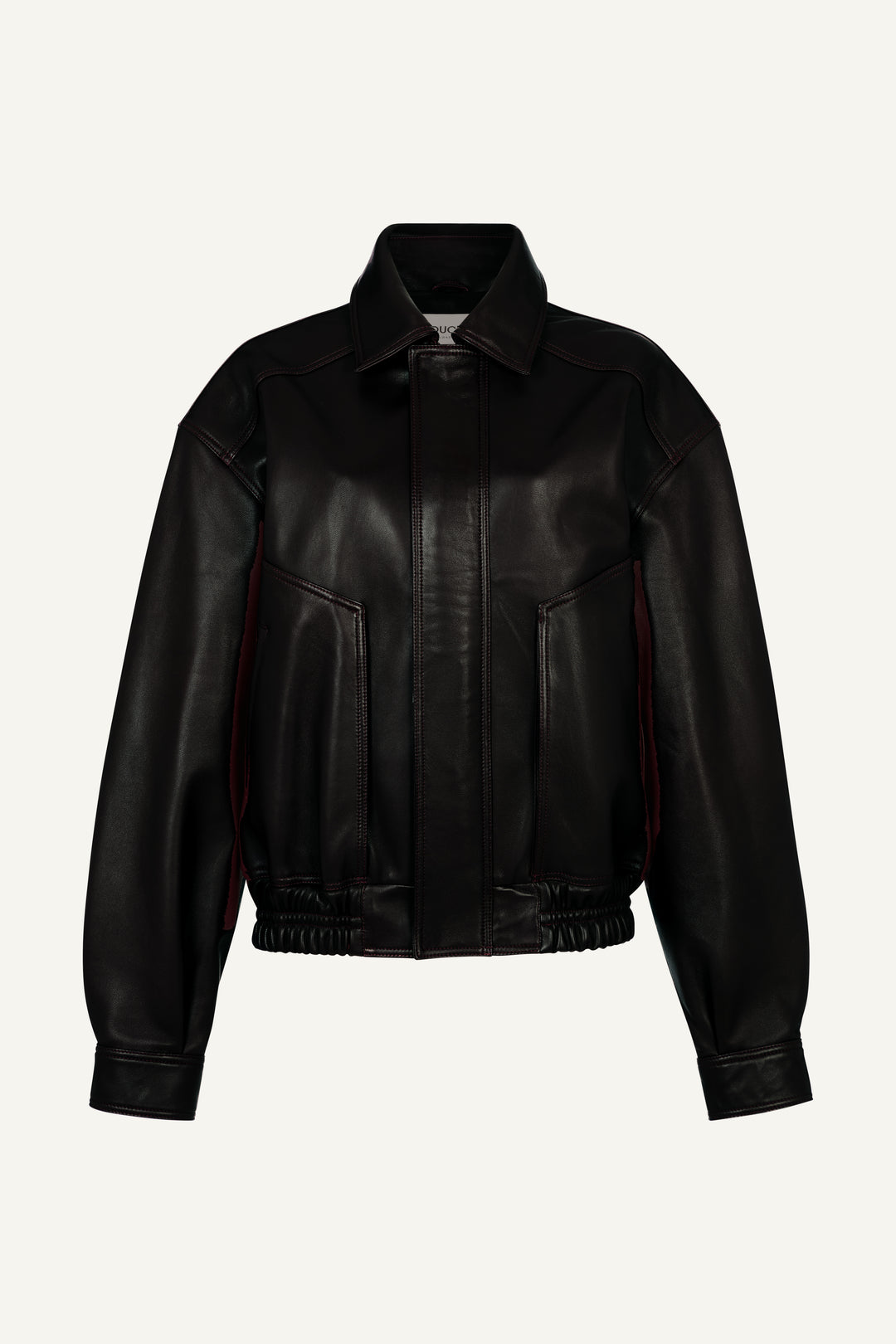 Florence Leather Bomber