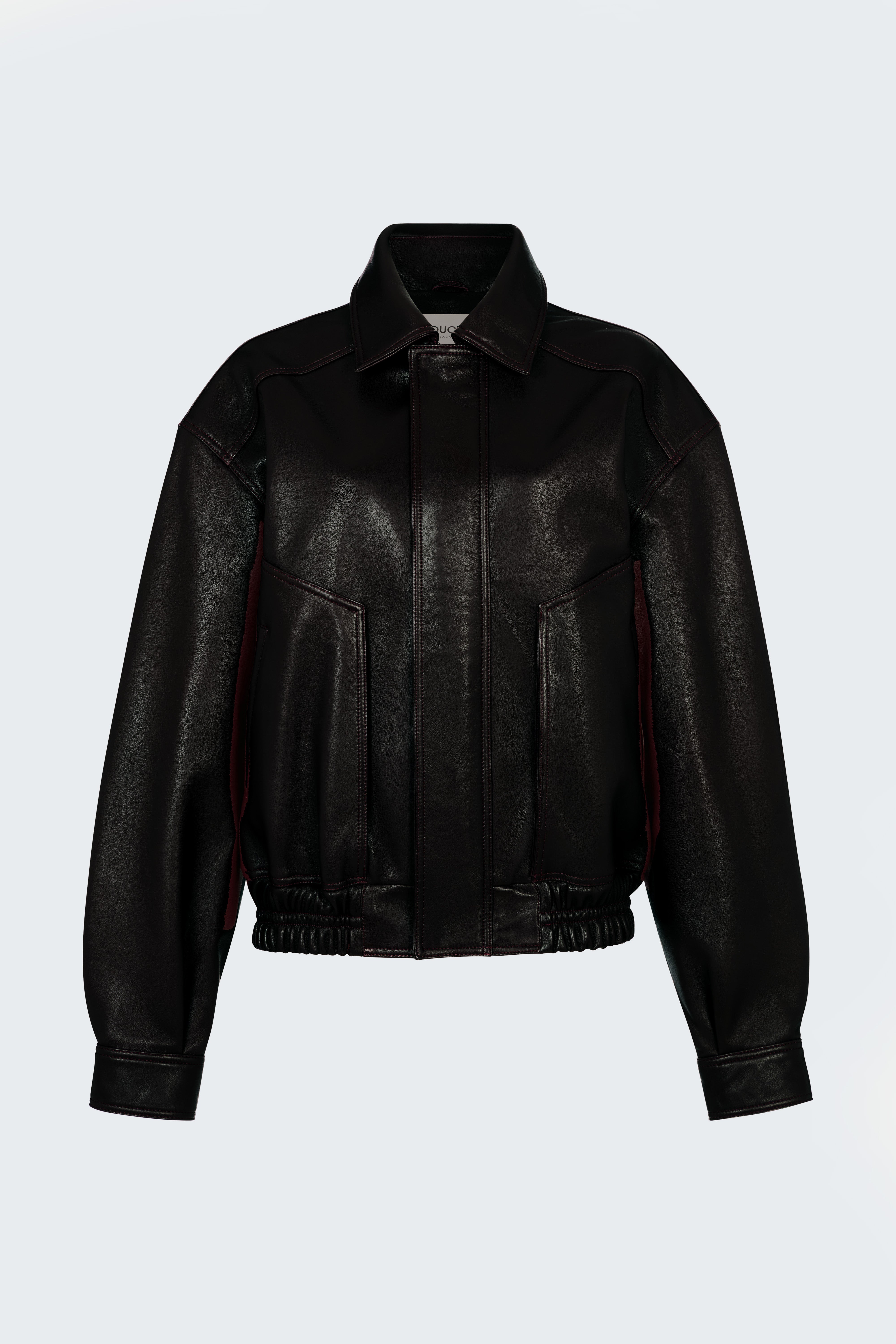 Florence Leather Bomber