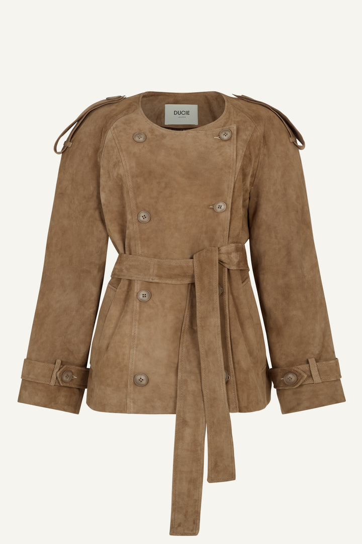 Klarissa Suede Jacket