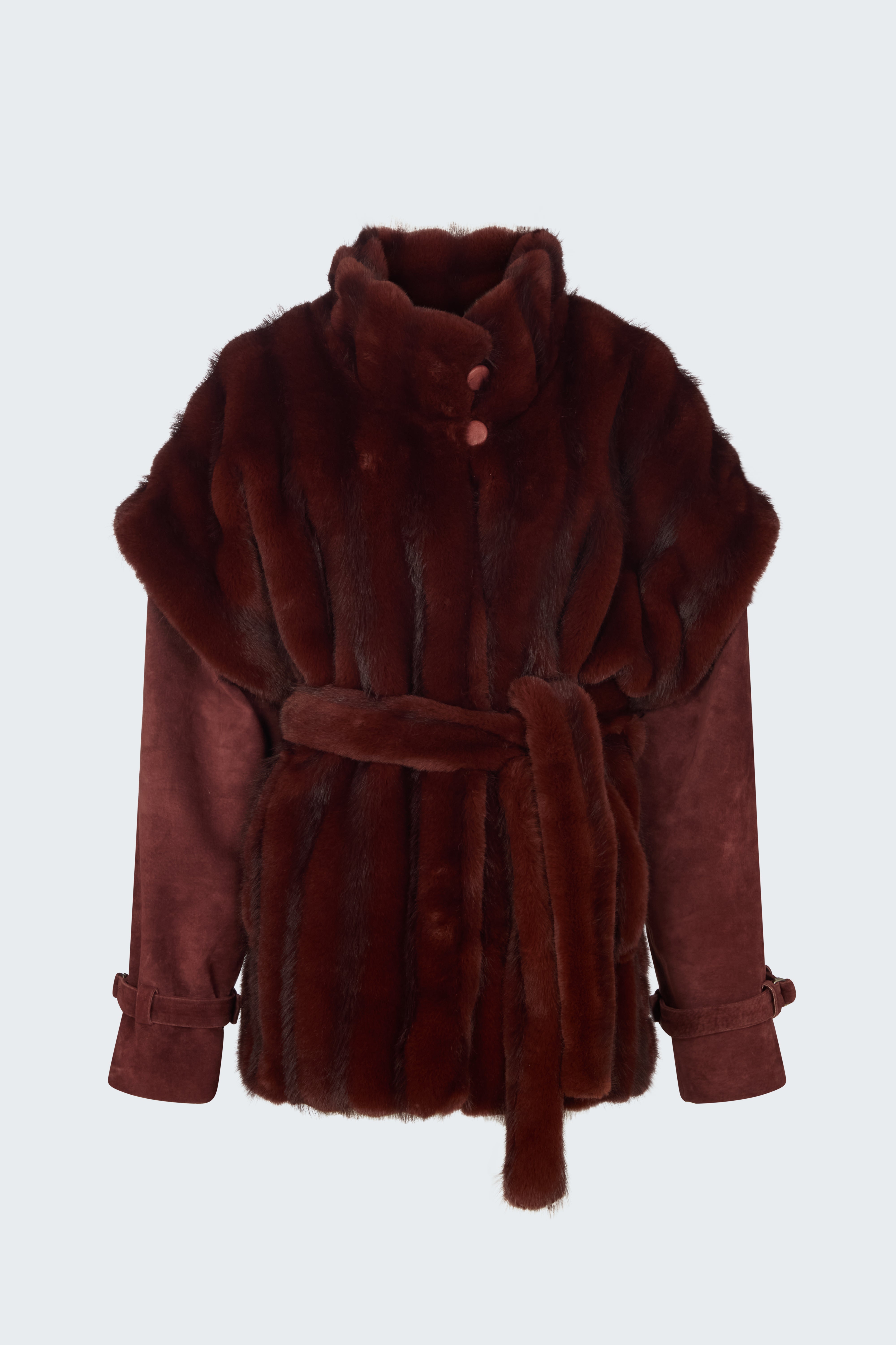 Harper Fur and Suede Jacket