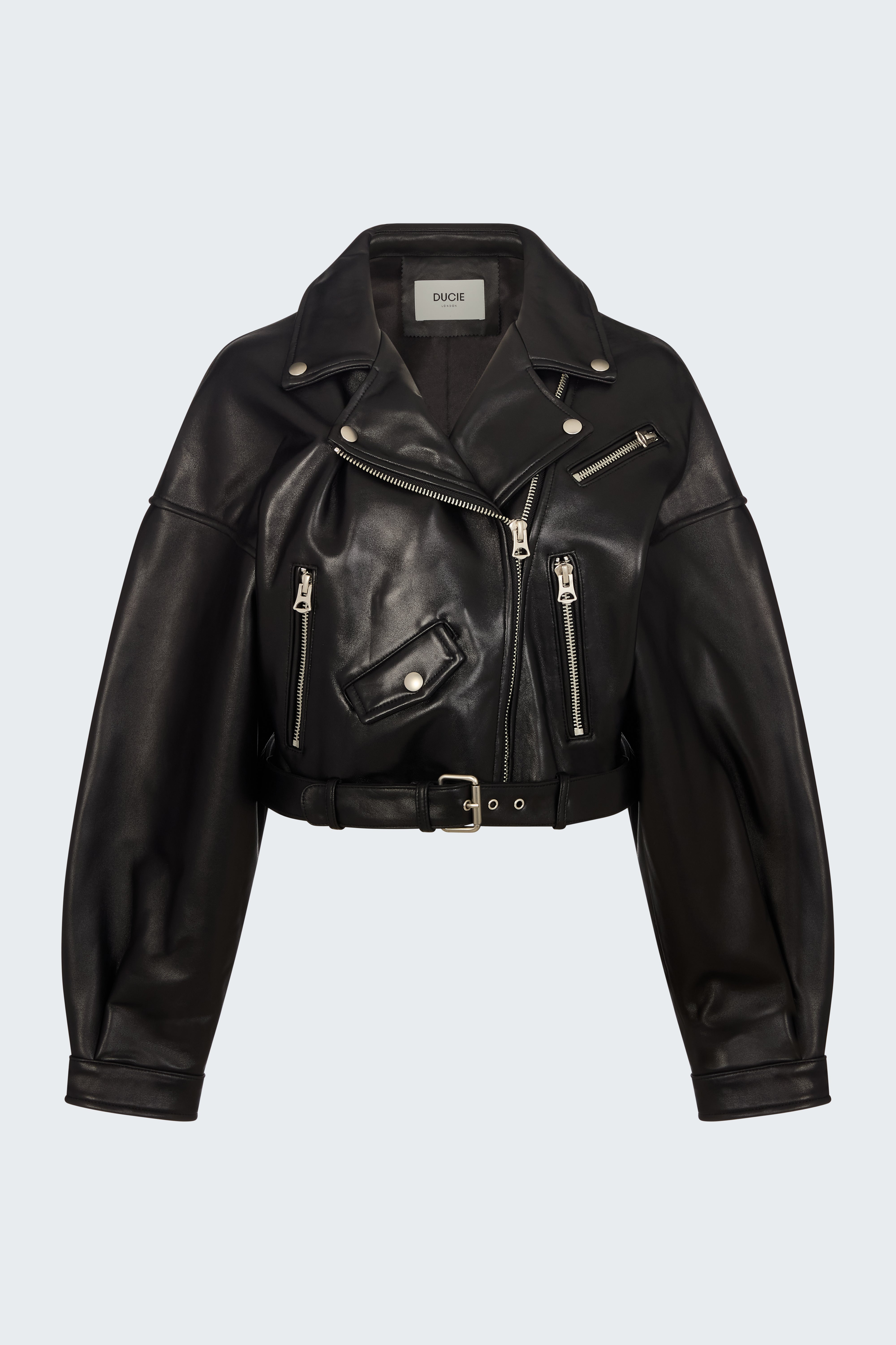 Tanya Leather Biker Jacket