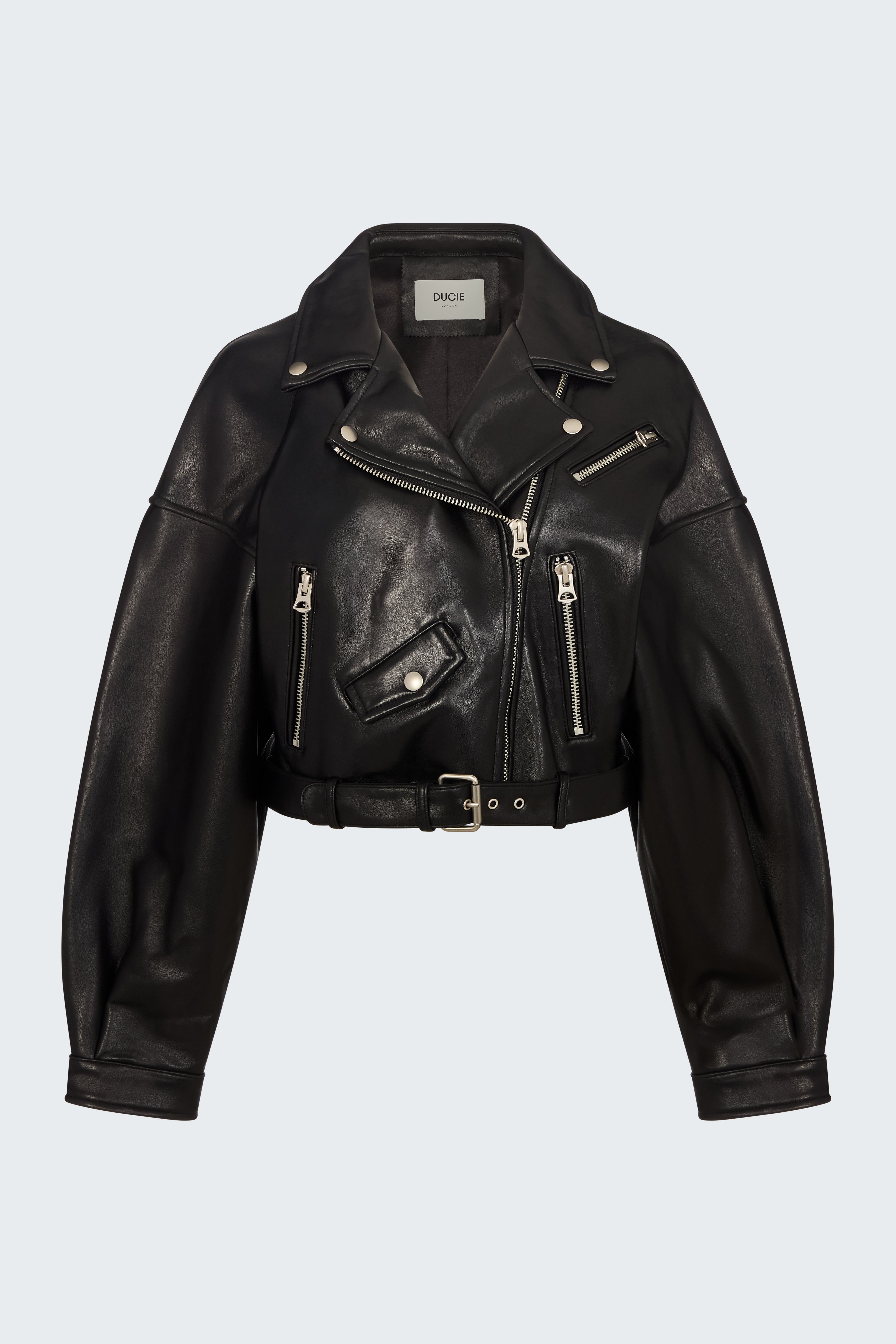 Tanya Leather Biker Jacket