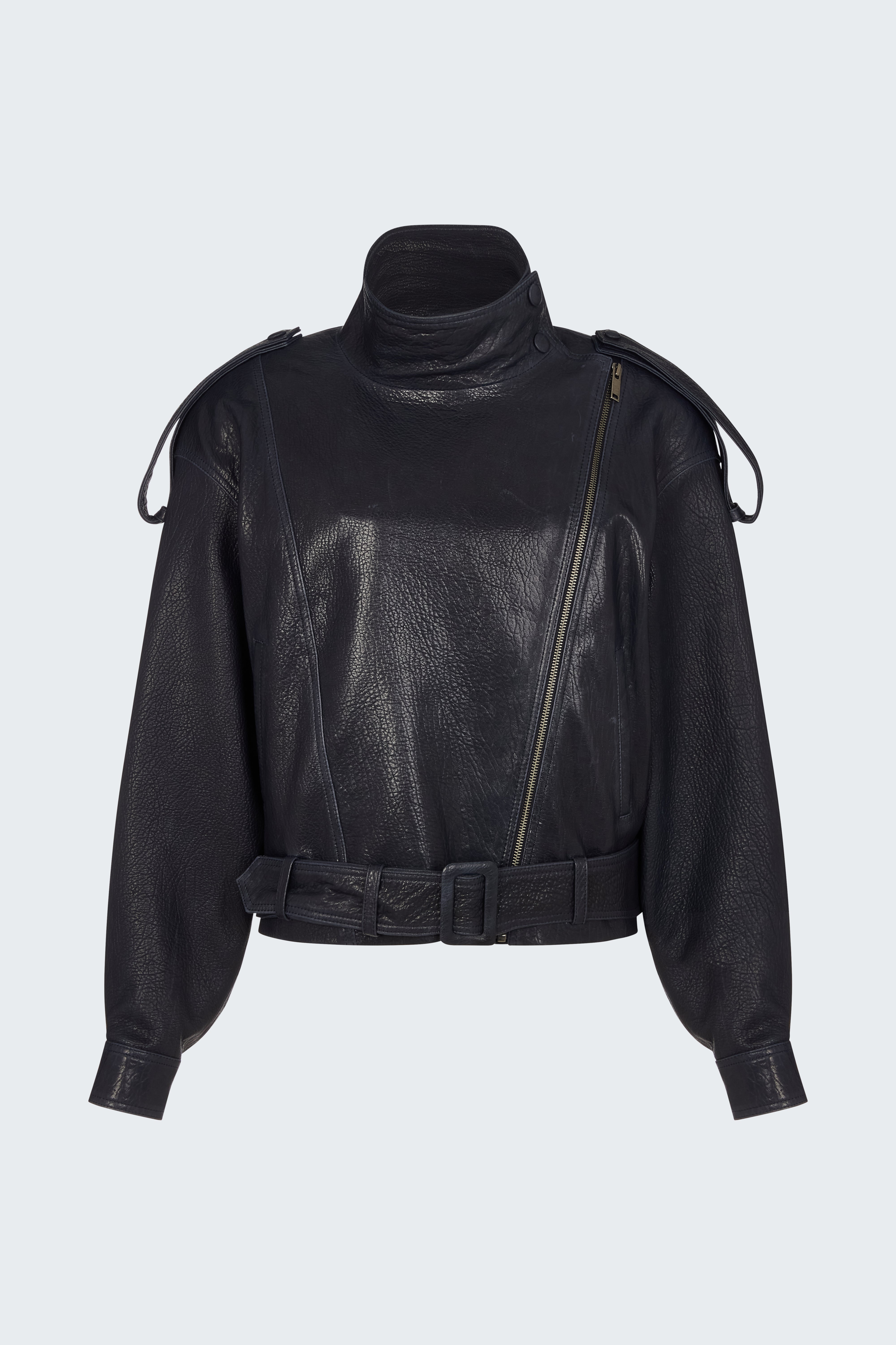 Serpa Grained Leather Jacket