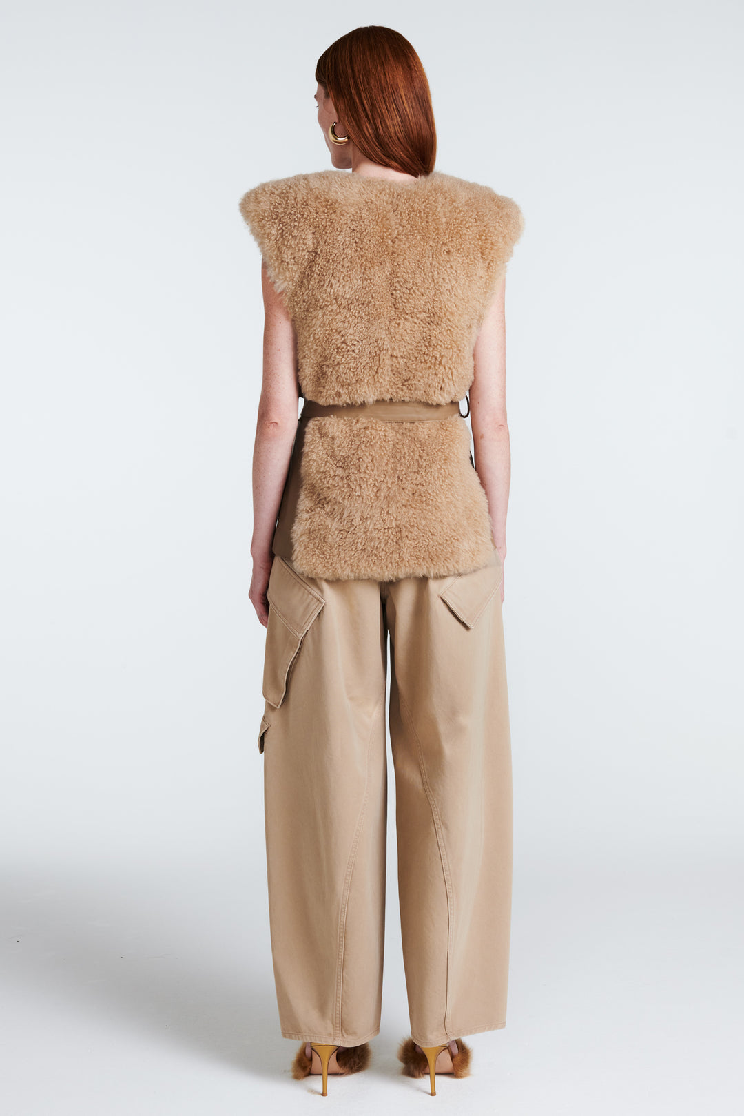 Eva Shearling Gilet