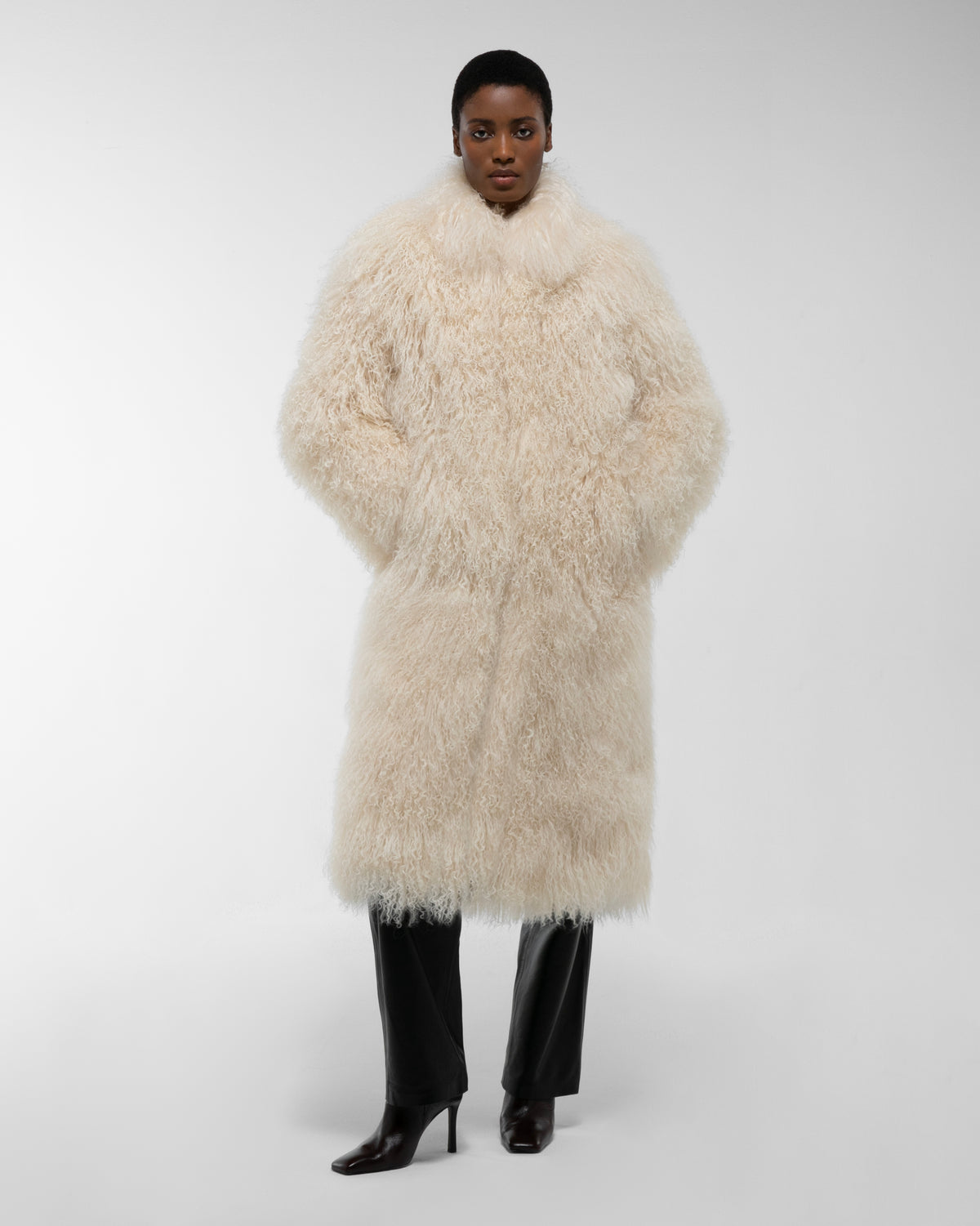 Faye Shearling Maxi Coat