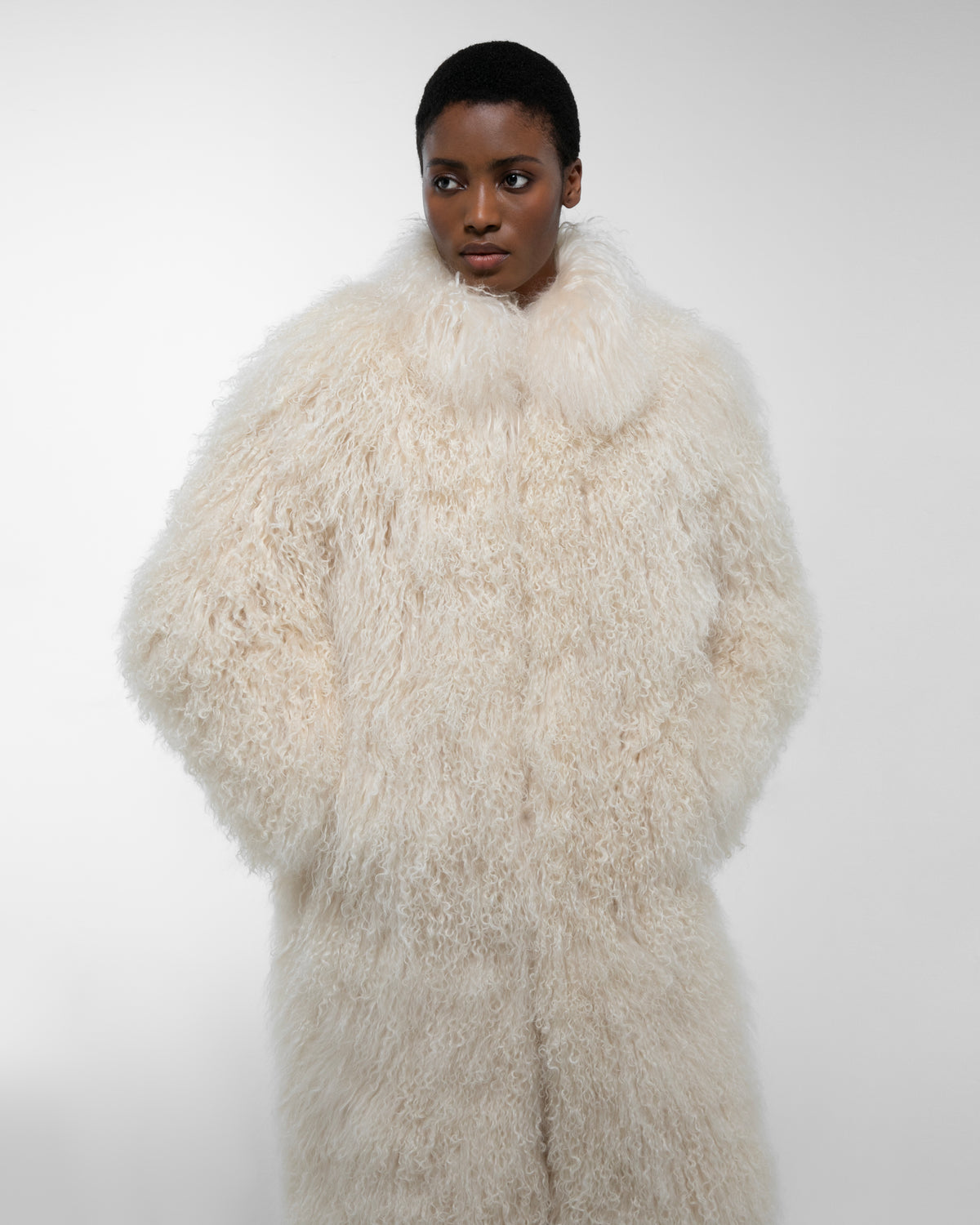 Faye Shearling Maxi Coat