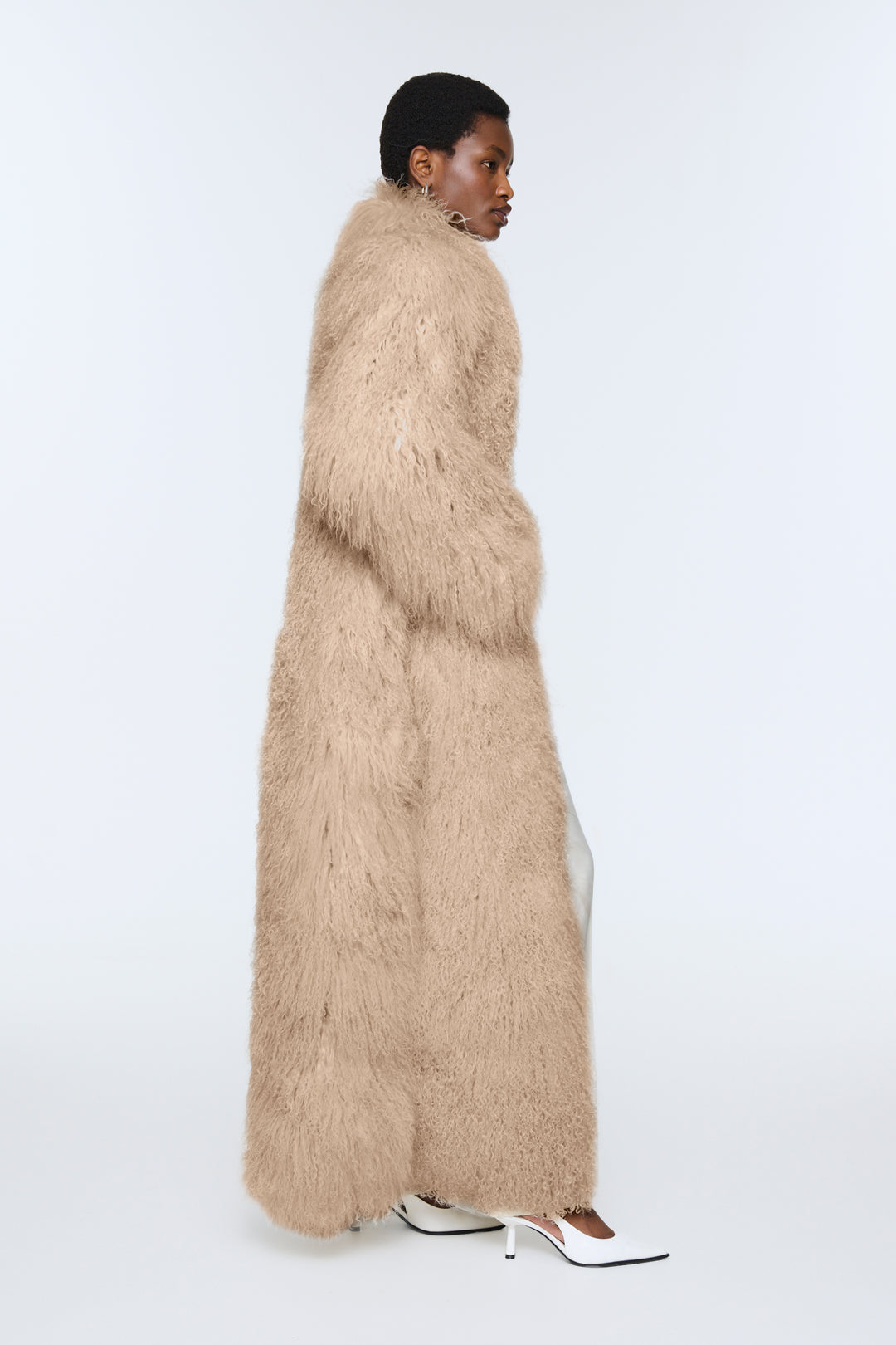 Faye Shearling Maxi Coat