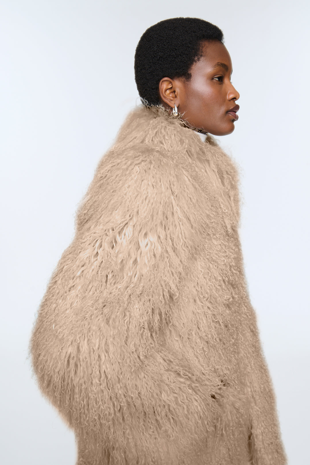 Faye Shearling Maxi Coat