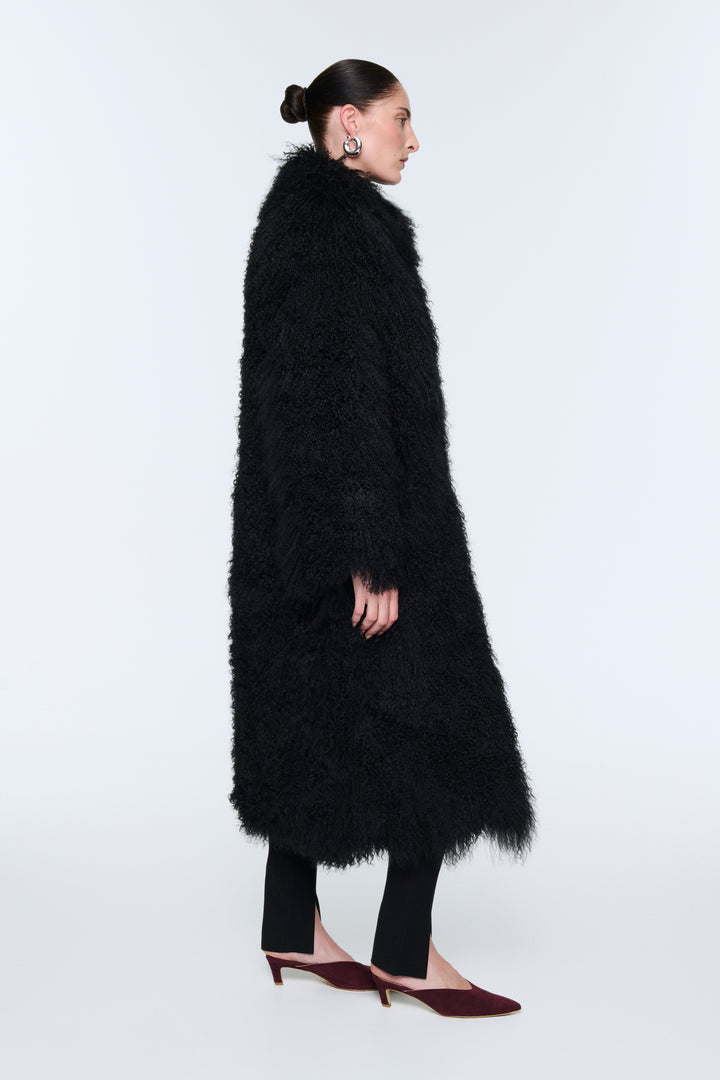 Faye Shearling Maxi Coat