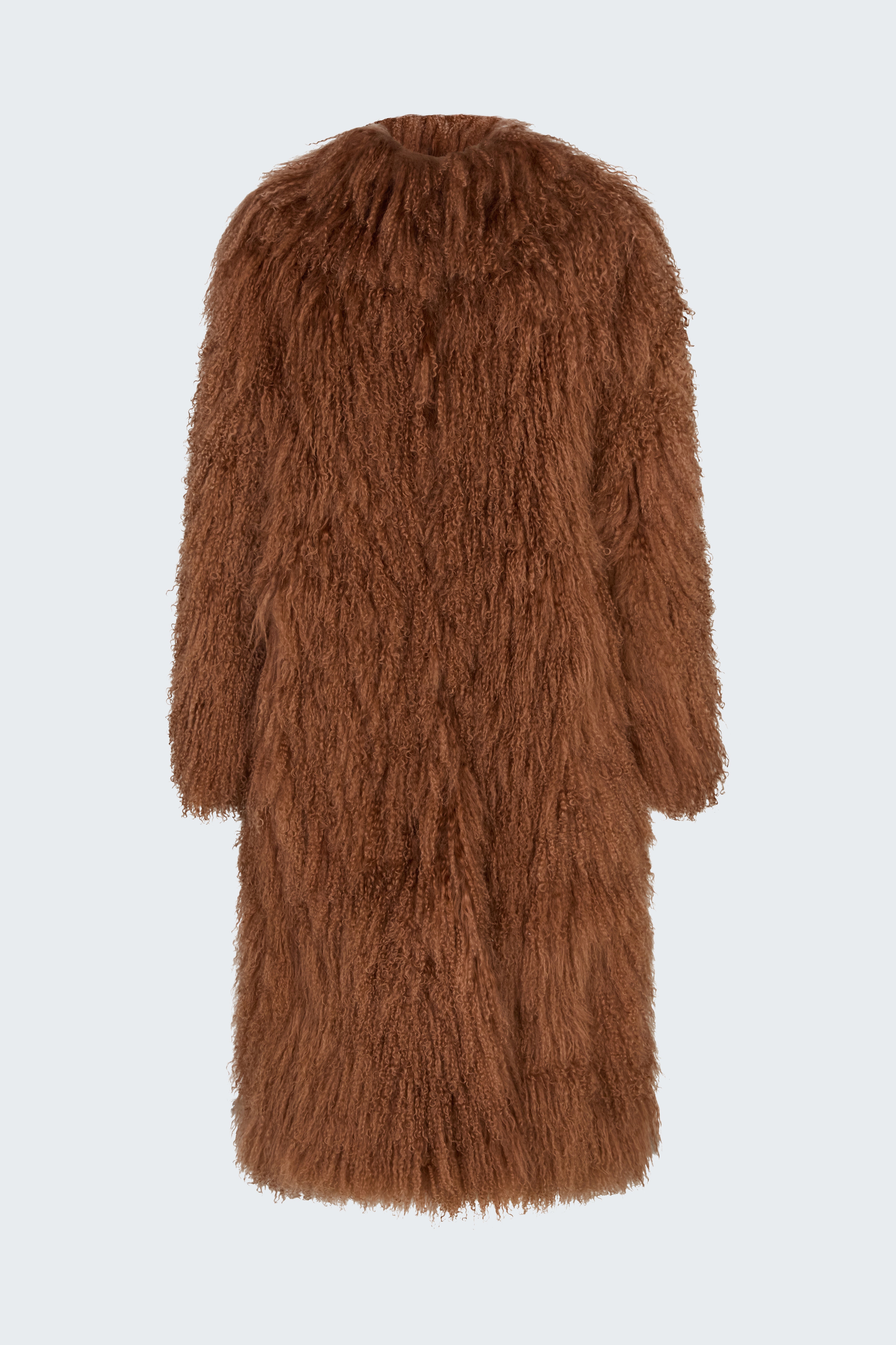 Faye Shearling Maxi Coat