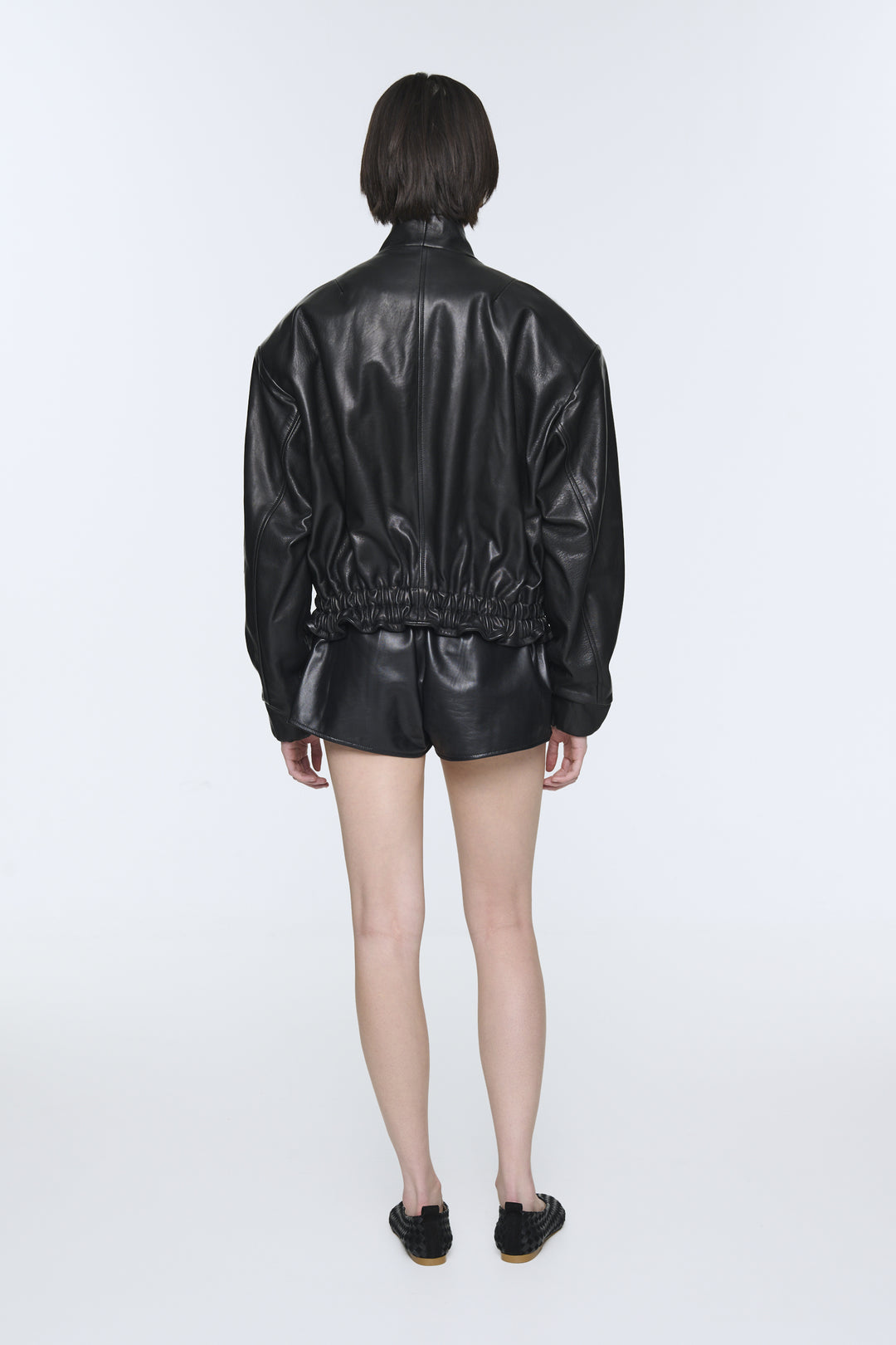 Frankie Leather Bomber