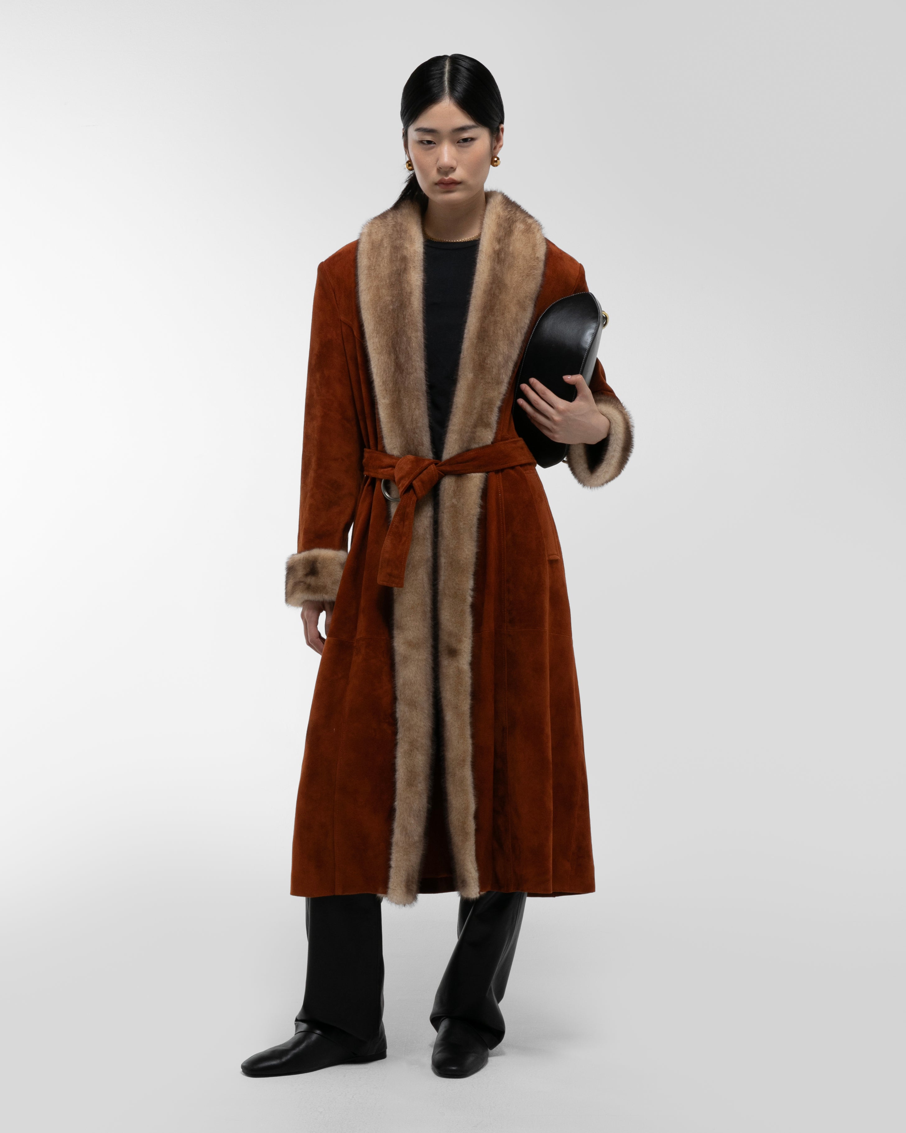 Freya Suede Coat