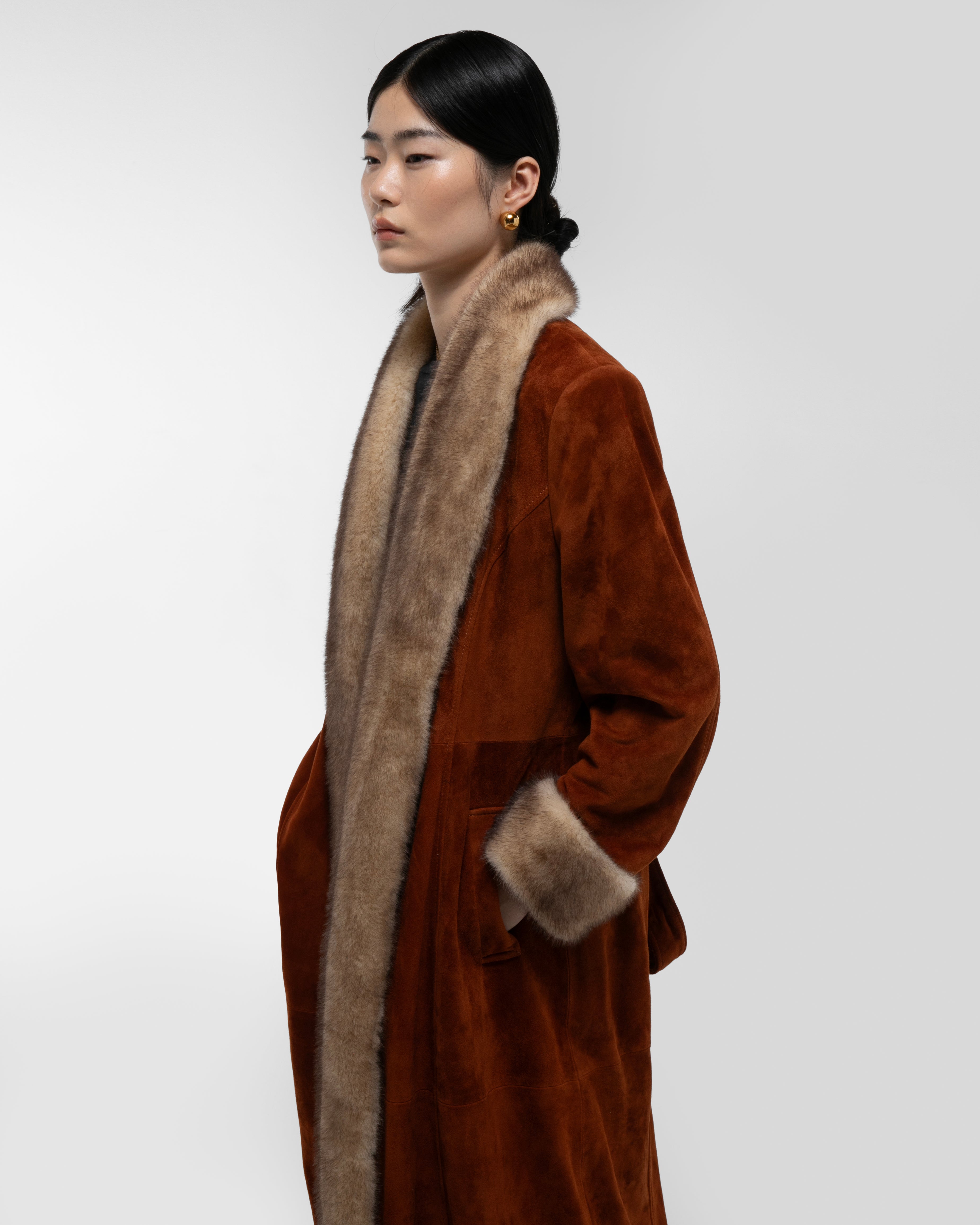 Freya Suede Coat