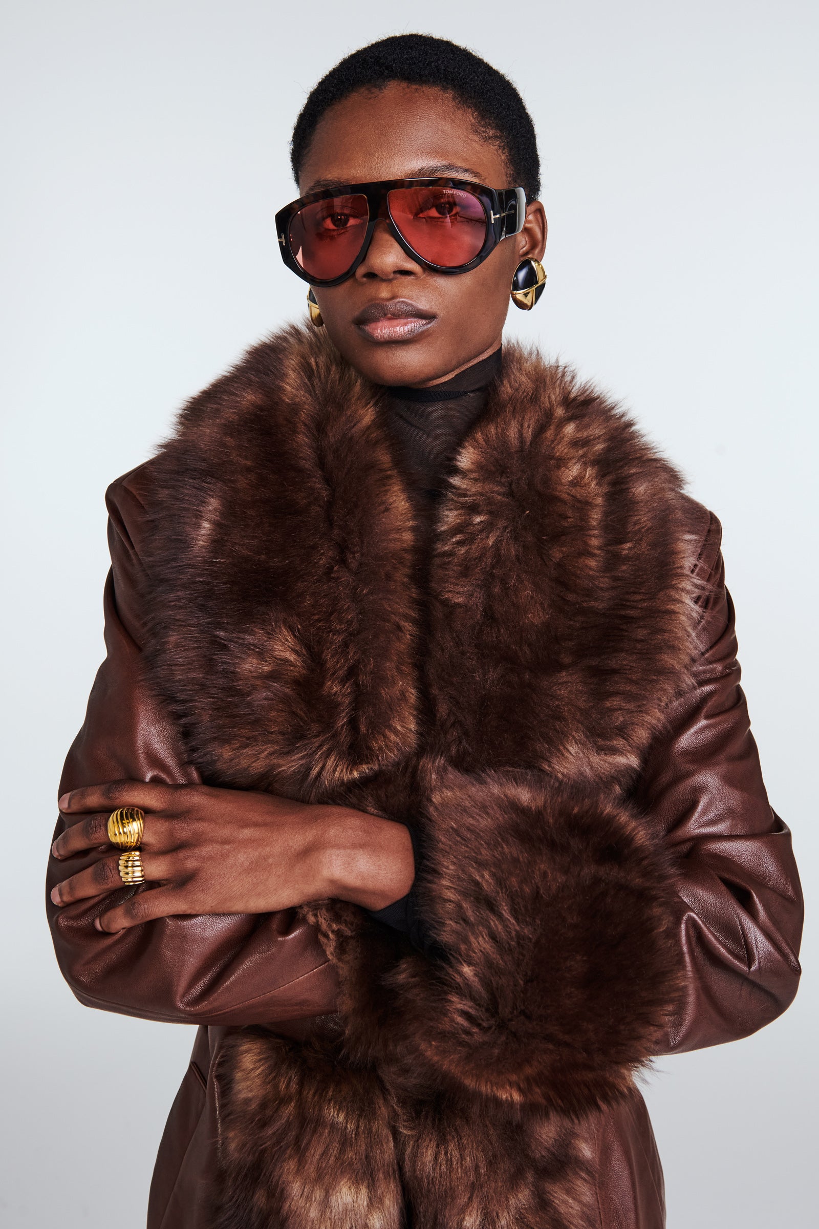 Freya Leather and Toscana Trench