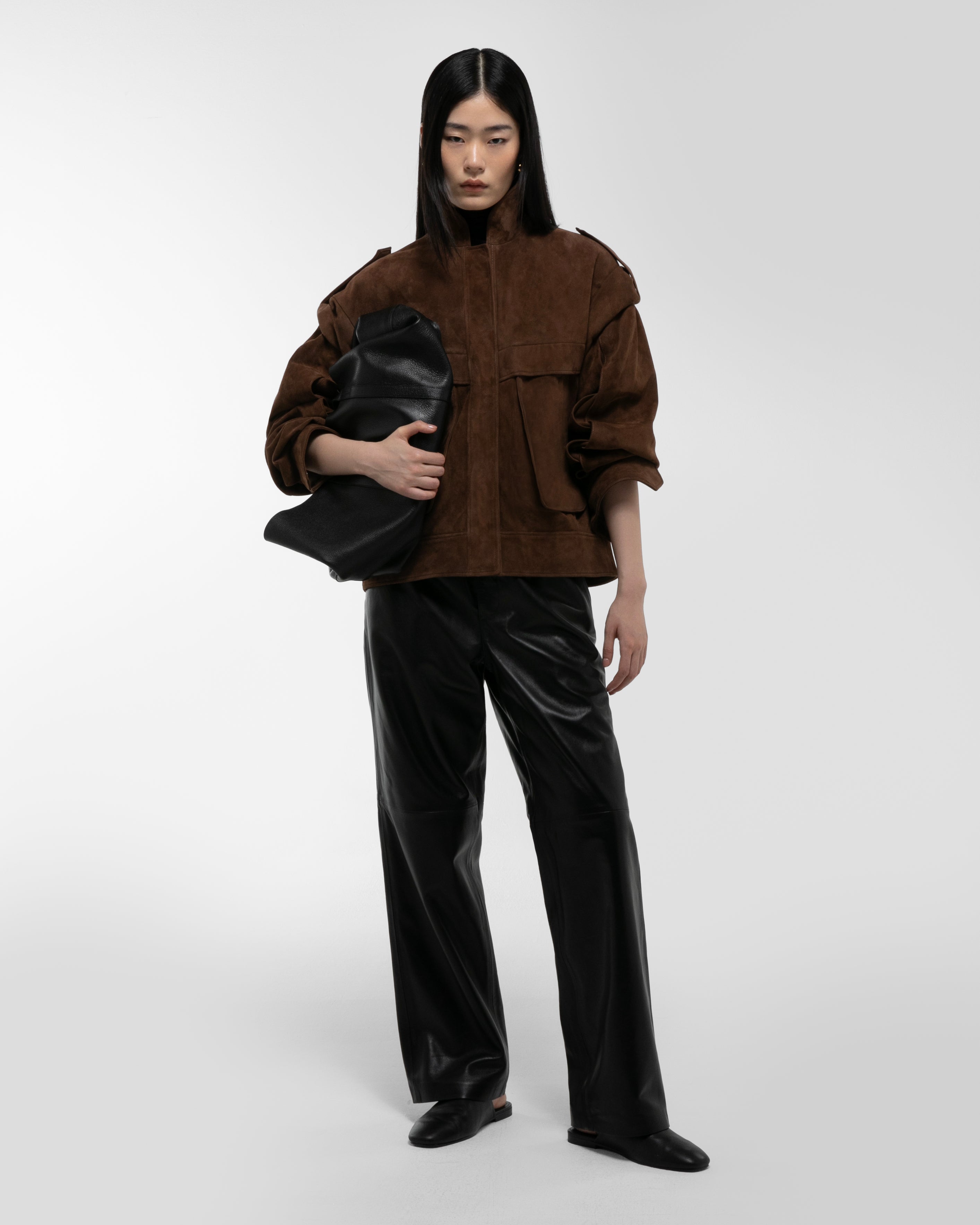 Frida Suede Bomber