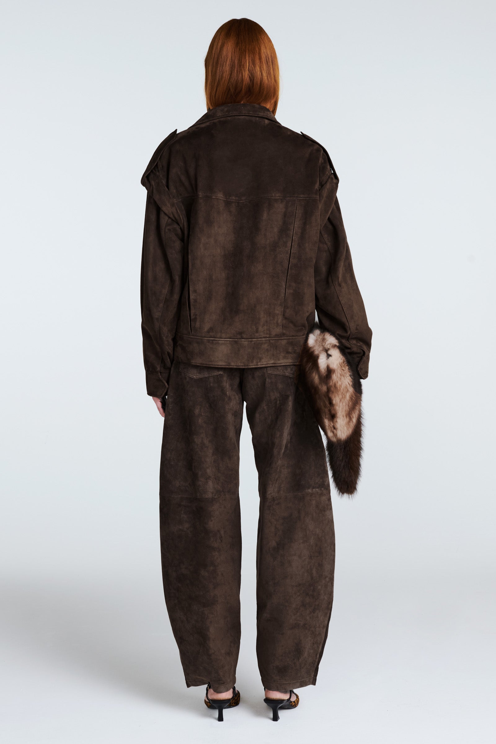 Frida Suede Bomber