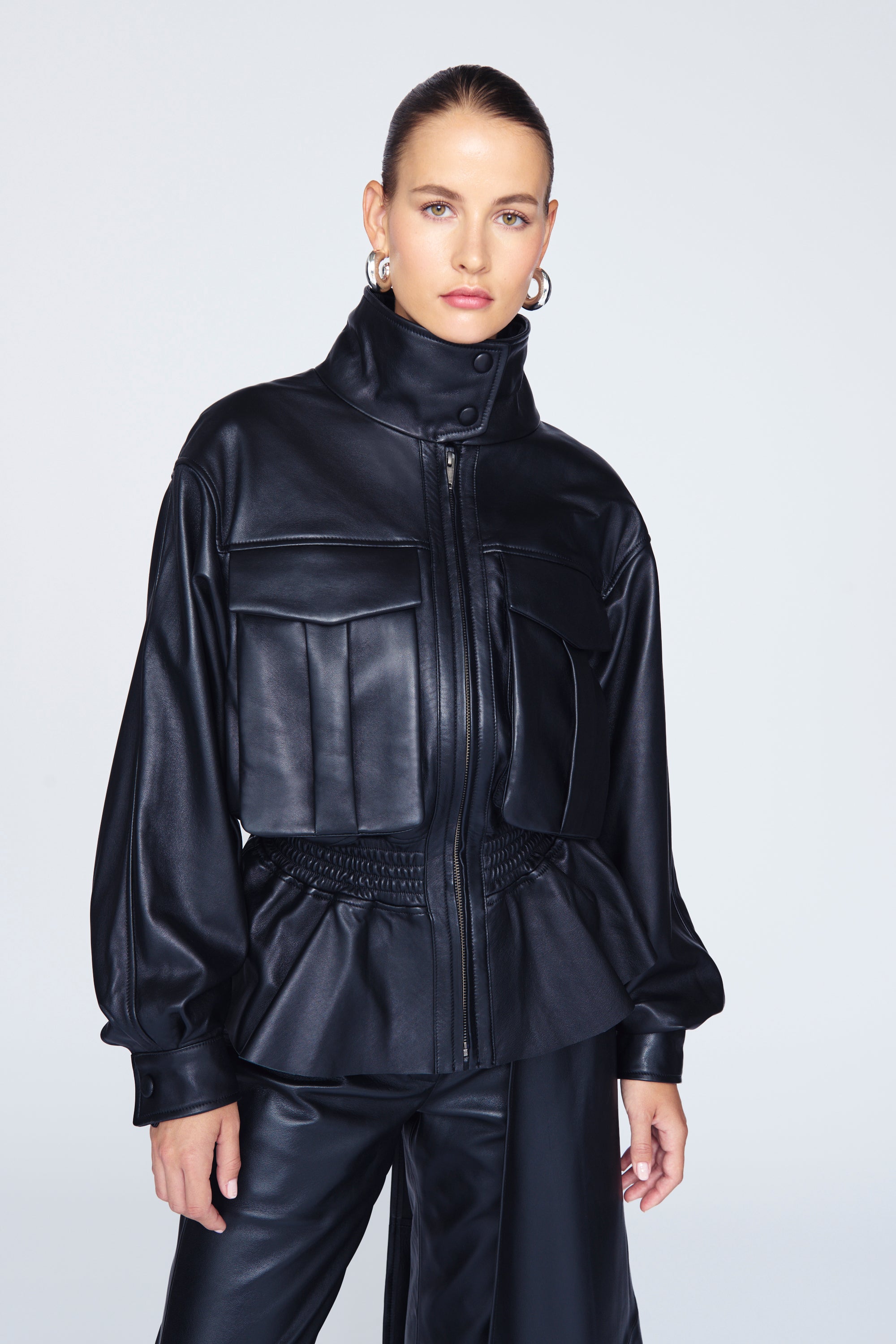 Hazel Leather Jacket