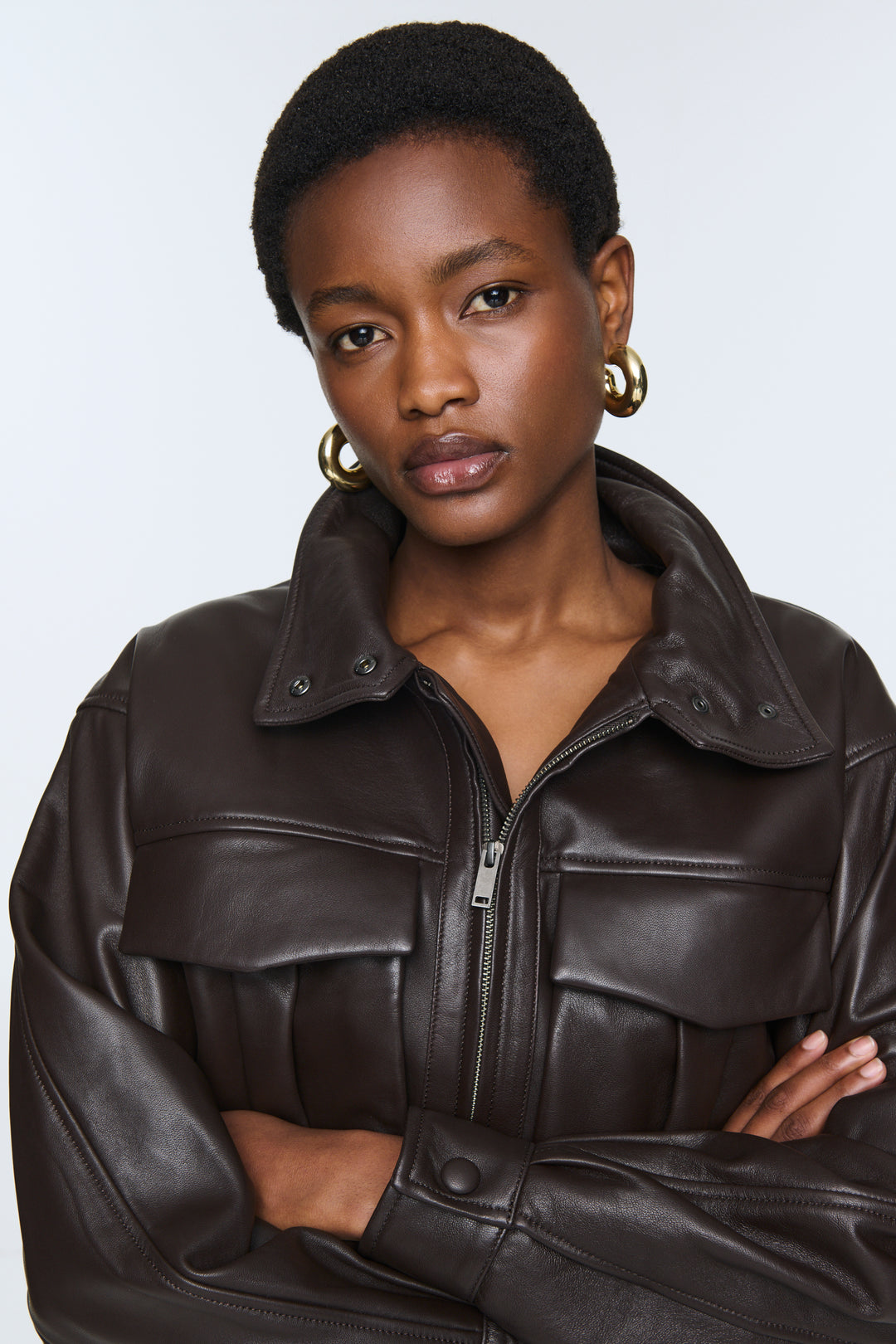 Hazel Leather Jacket