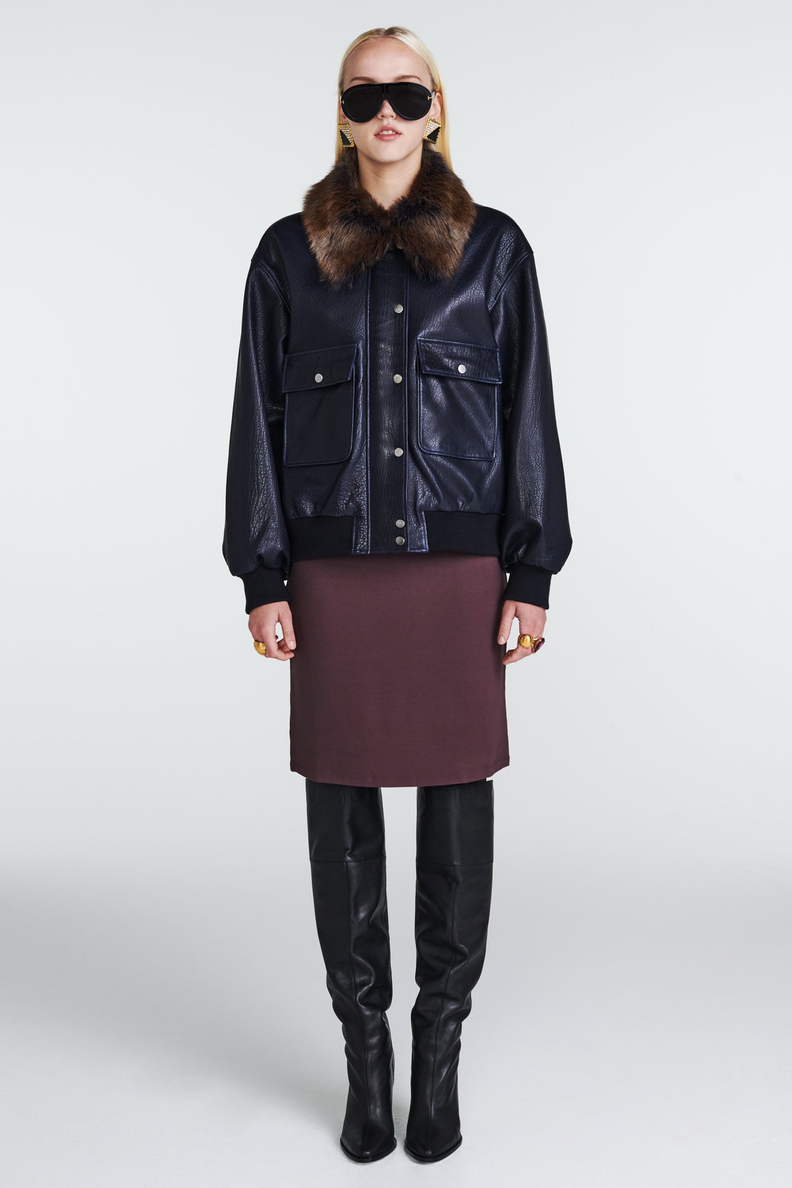 Jackie Leather Jacket
