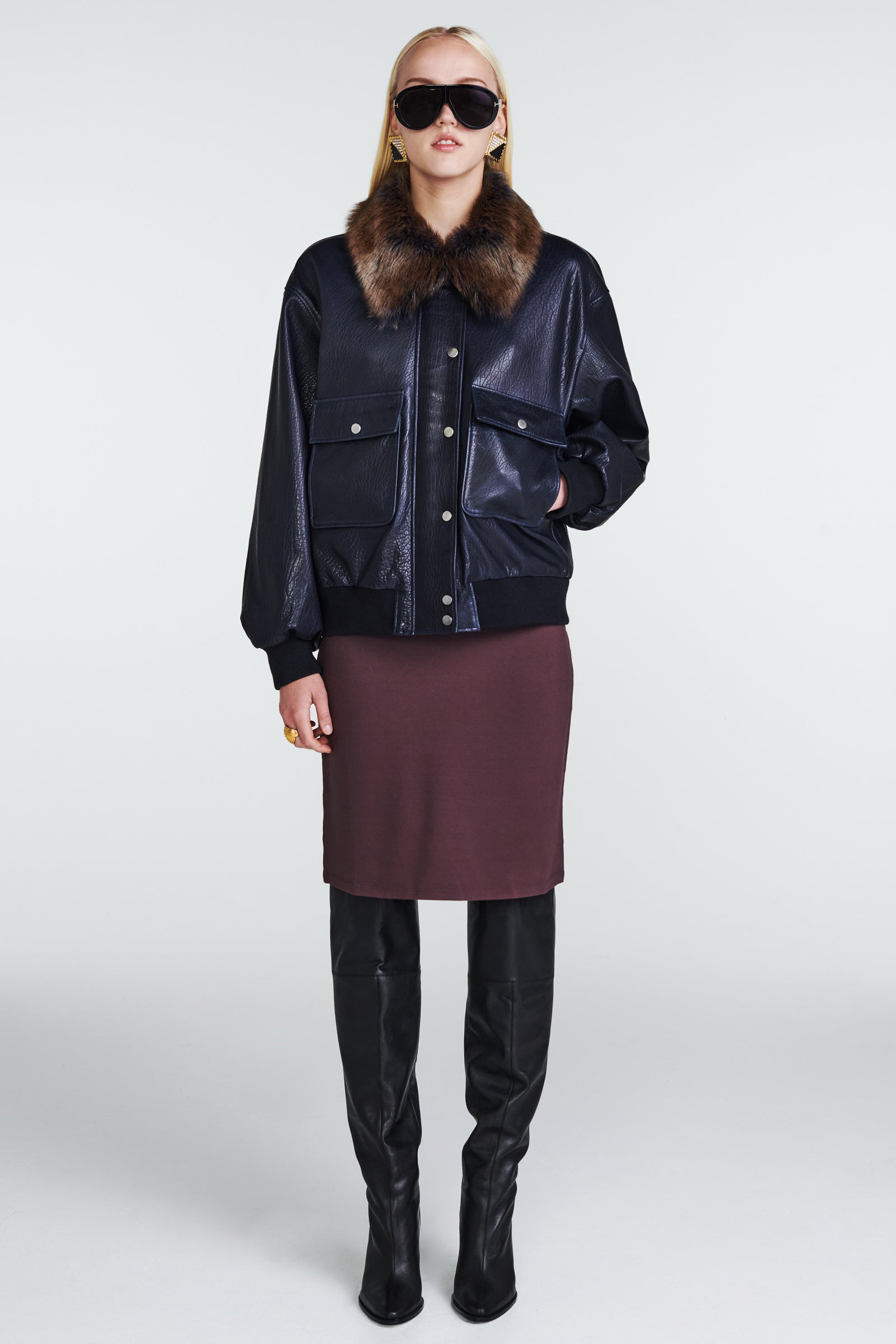 Jackie Leather Jacket