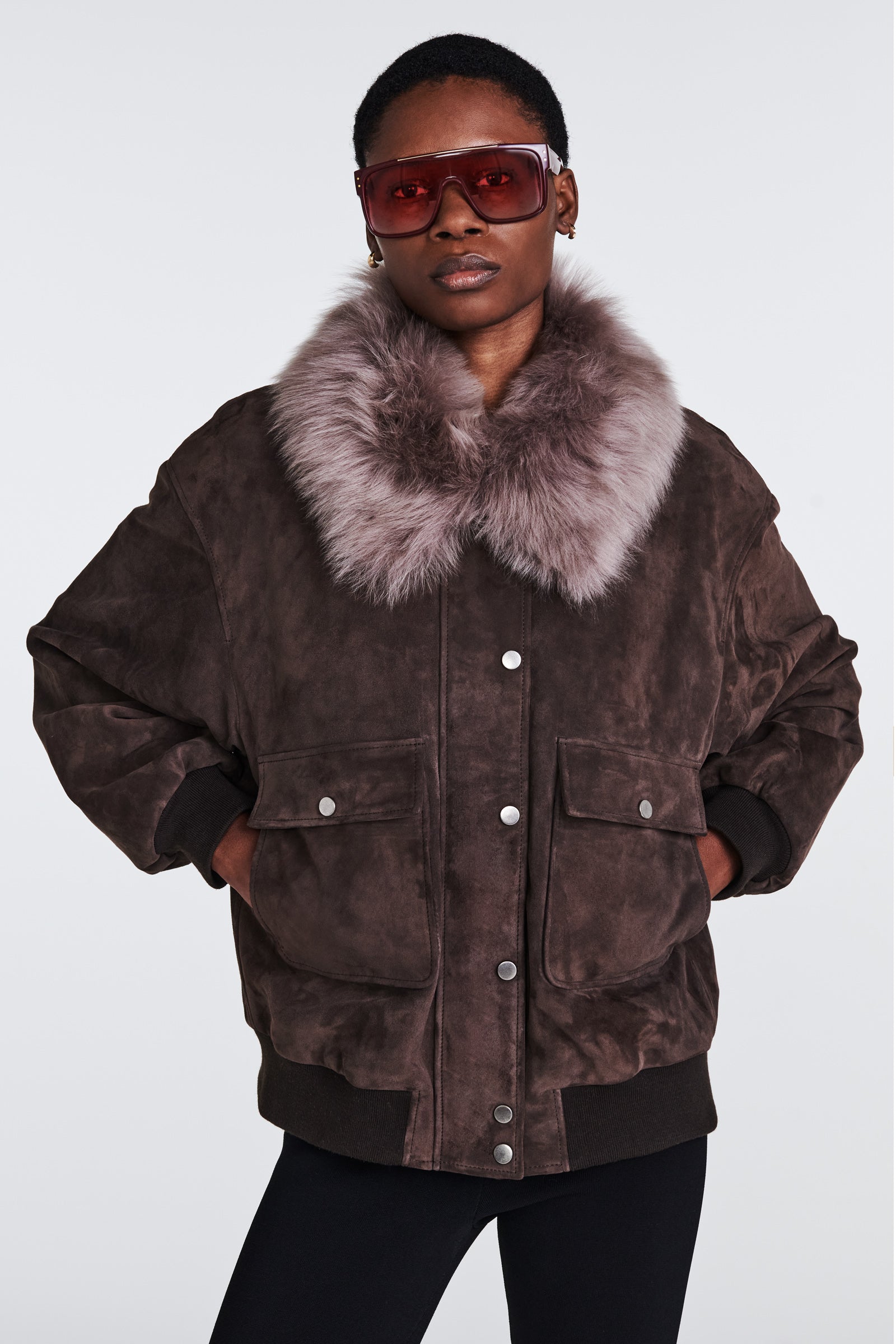 Jackie Suede Jacket
