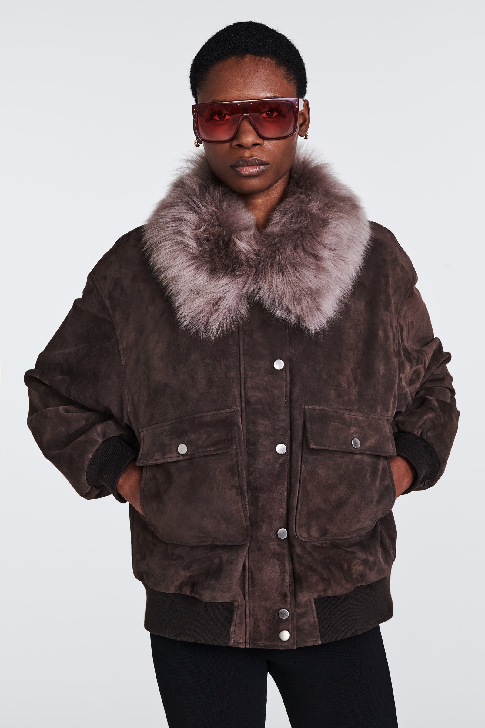 Jackie Suede Jacket