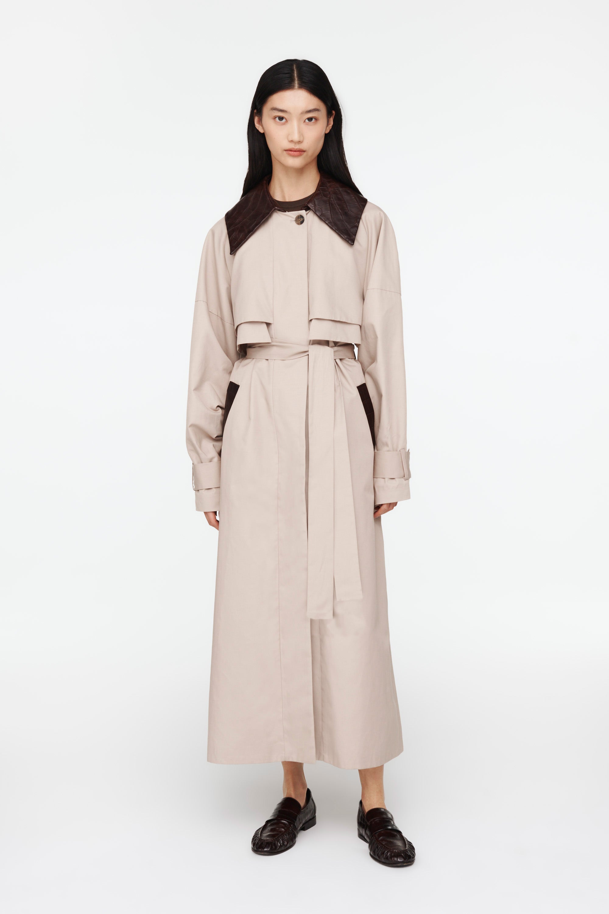 Juliet Canvas Trench Coat