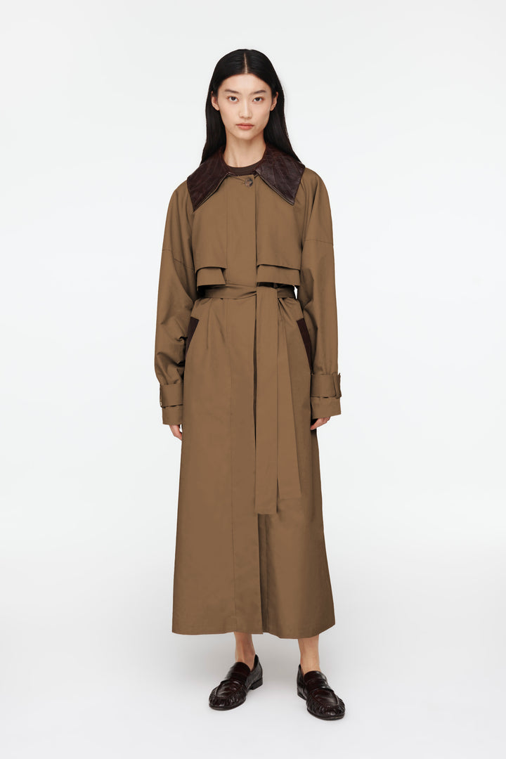 Juliet Canvas Trench Coat