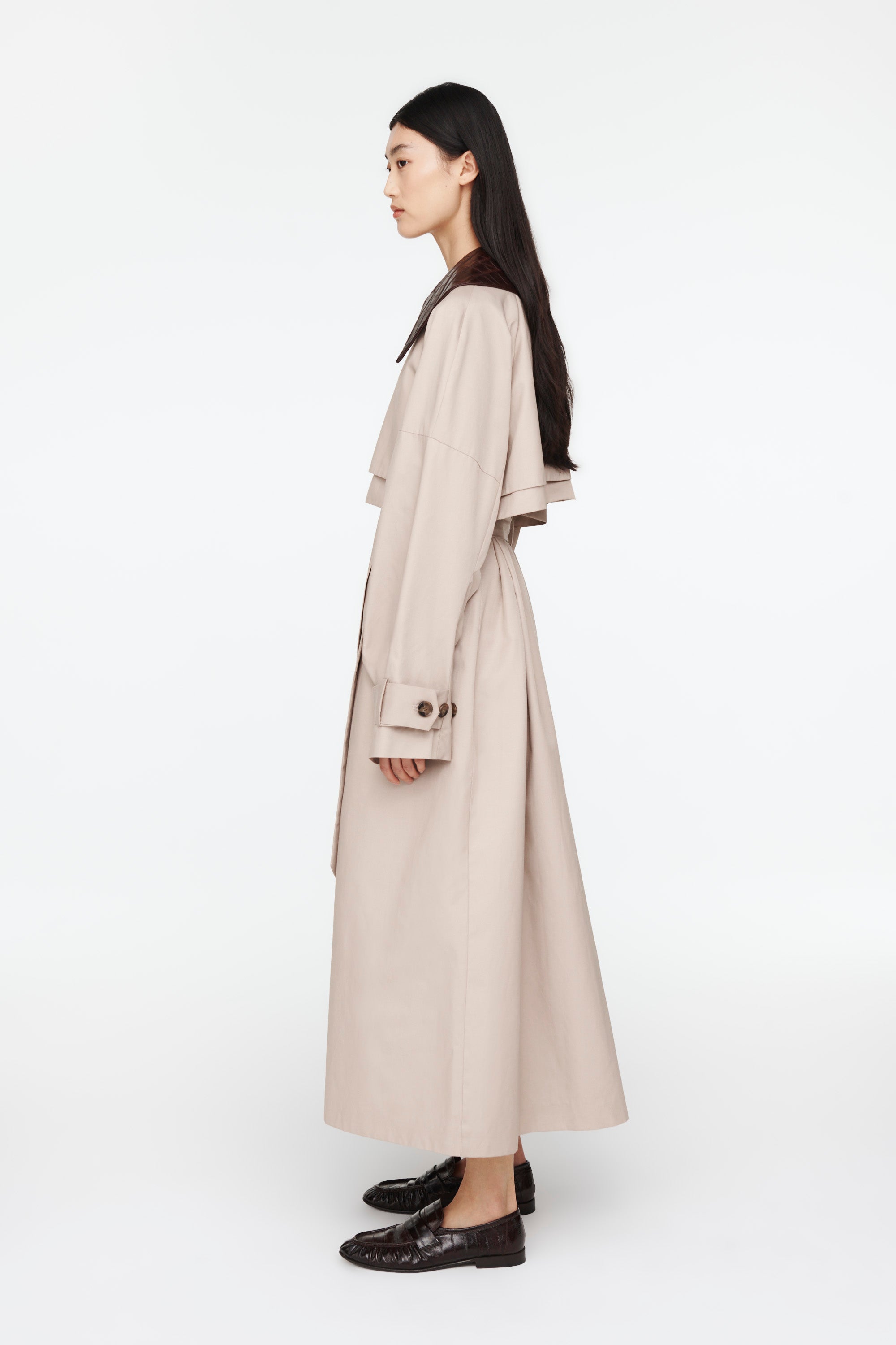 Juliet Canvas Trench Coat