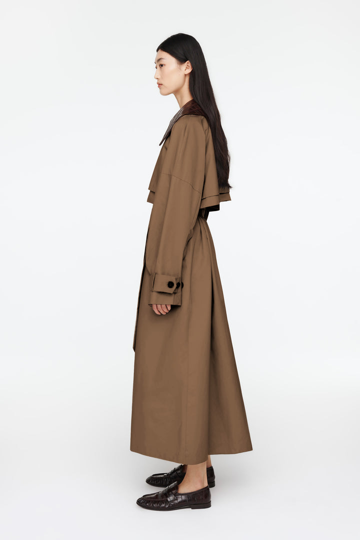 Juliet Canvas Trench Coat