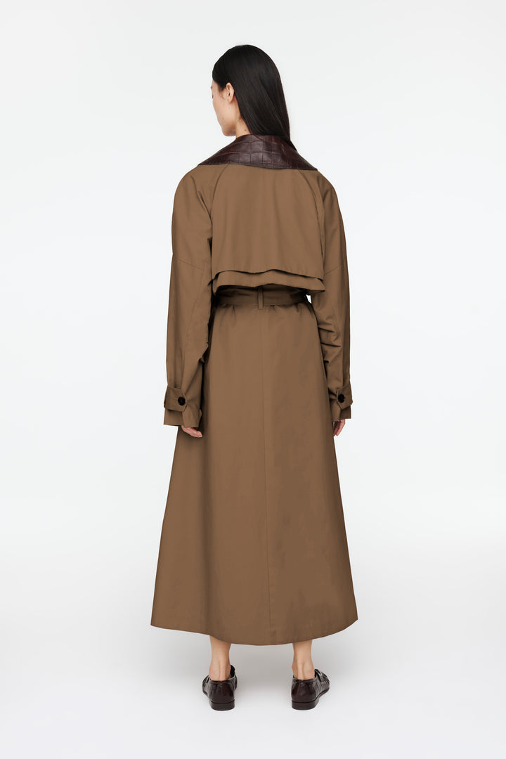 Juliet Canvas Trench Coat