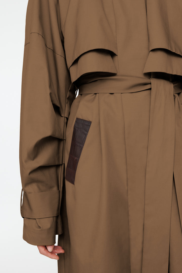 Juliet Canvas Trench Coat