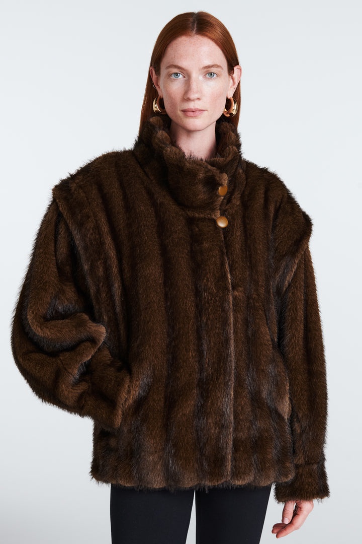 Katja Faux Fur Jacket