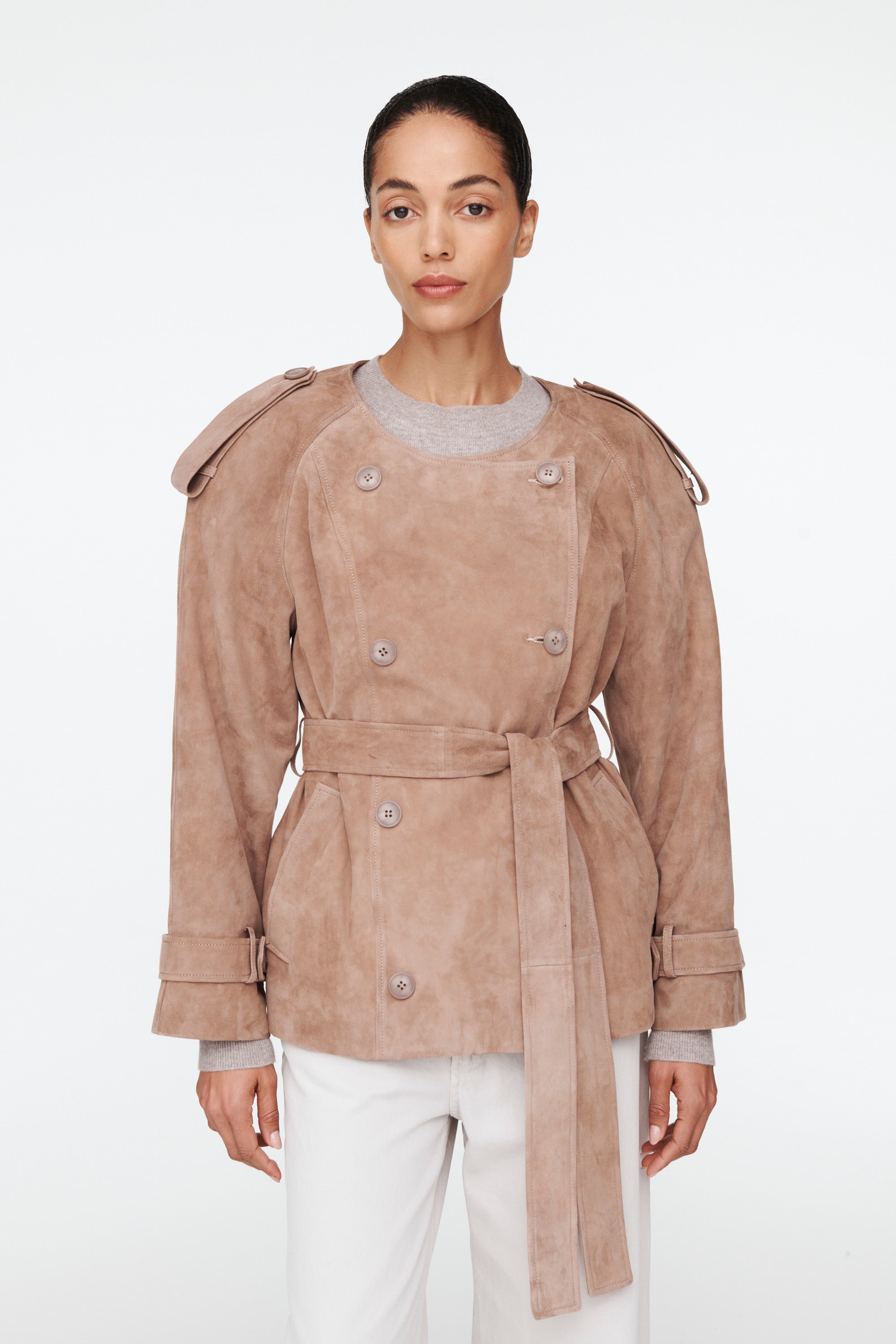 Klarissa Suede Jacket