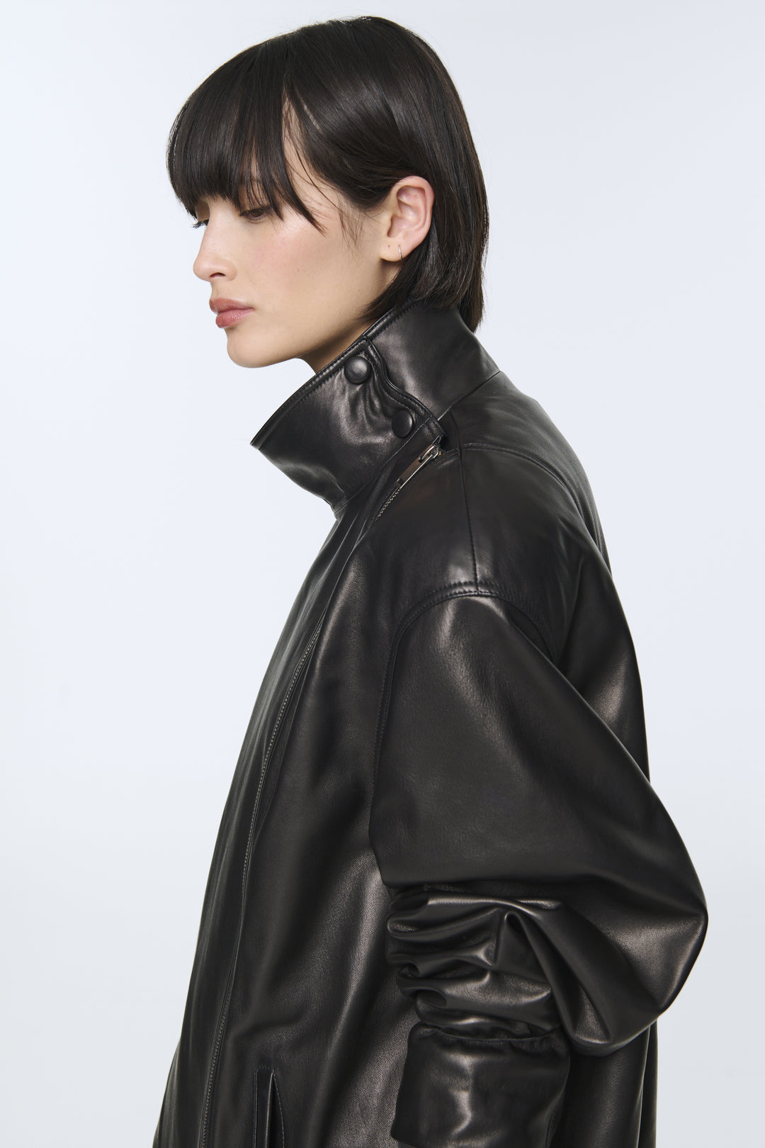 Layla Leather Coat - Pre Order