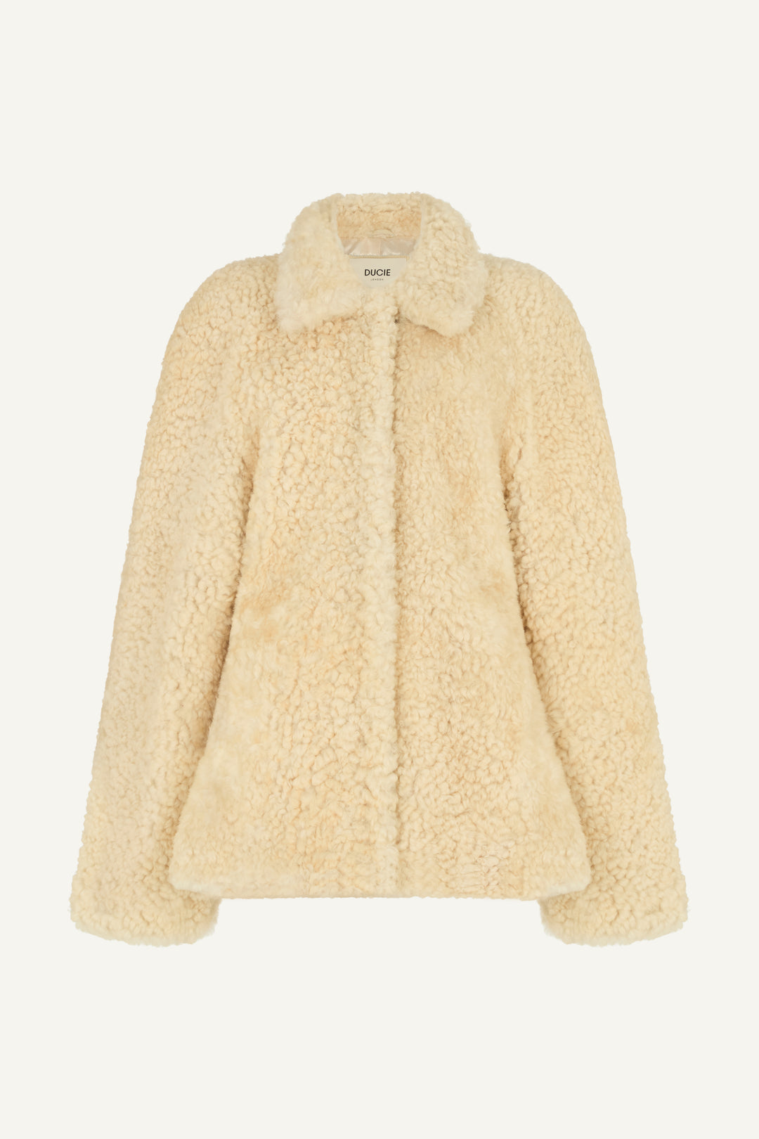 Maeve Cashmere Shearling Jacket