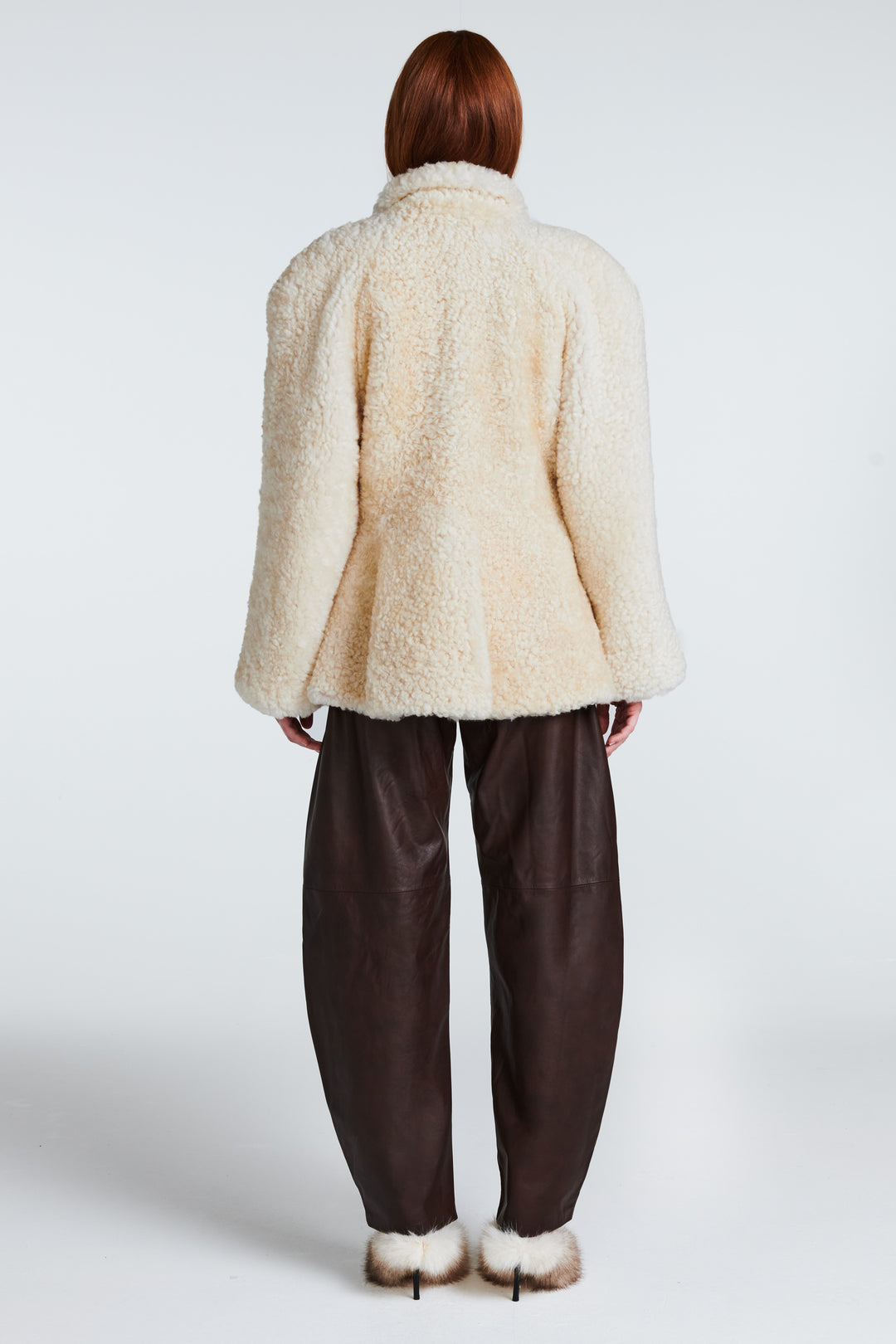 Maeve Cashmere Shearling Jacket