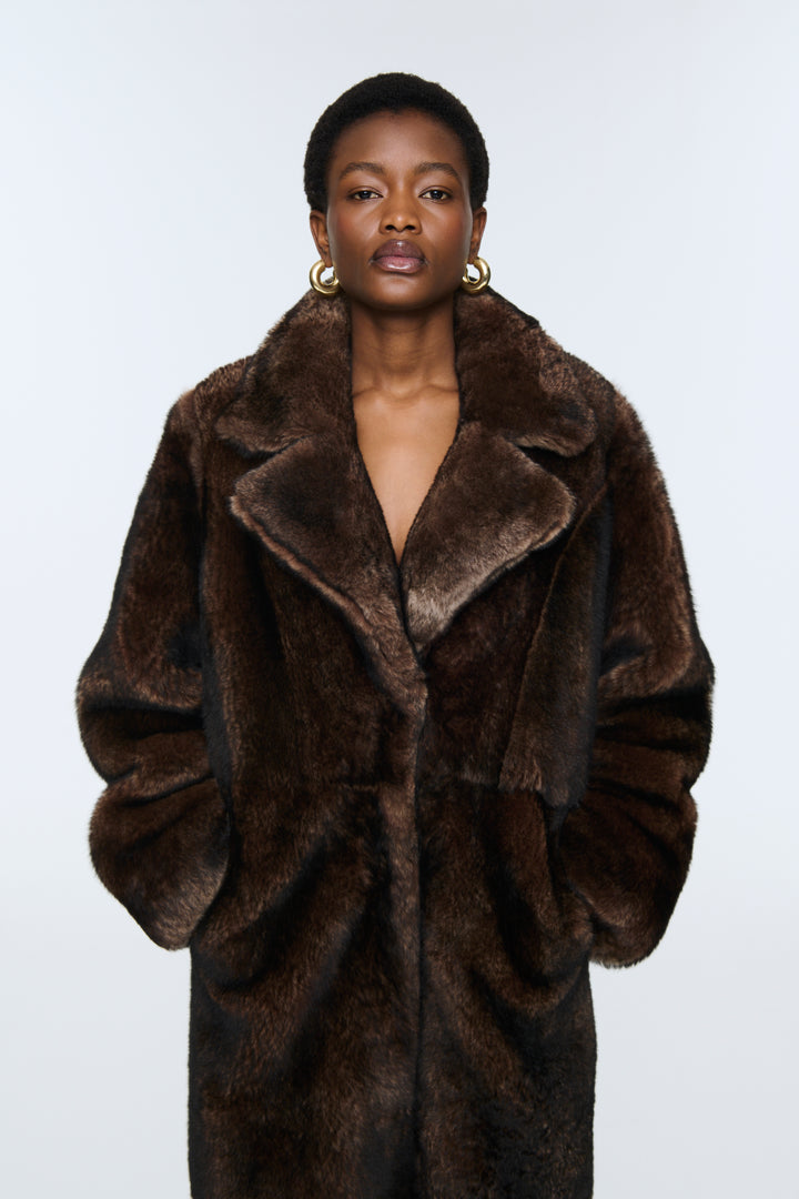 Melanie Shearling Coat