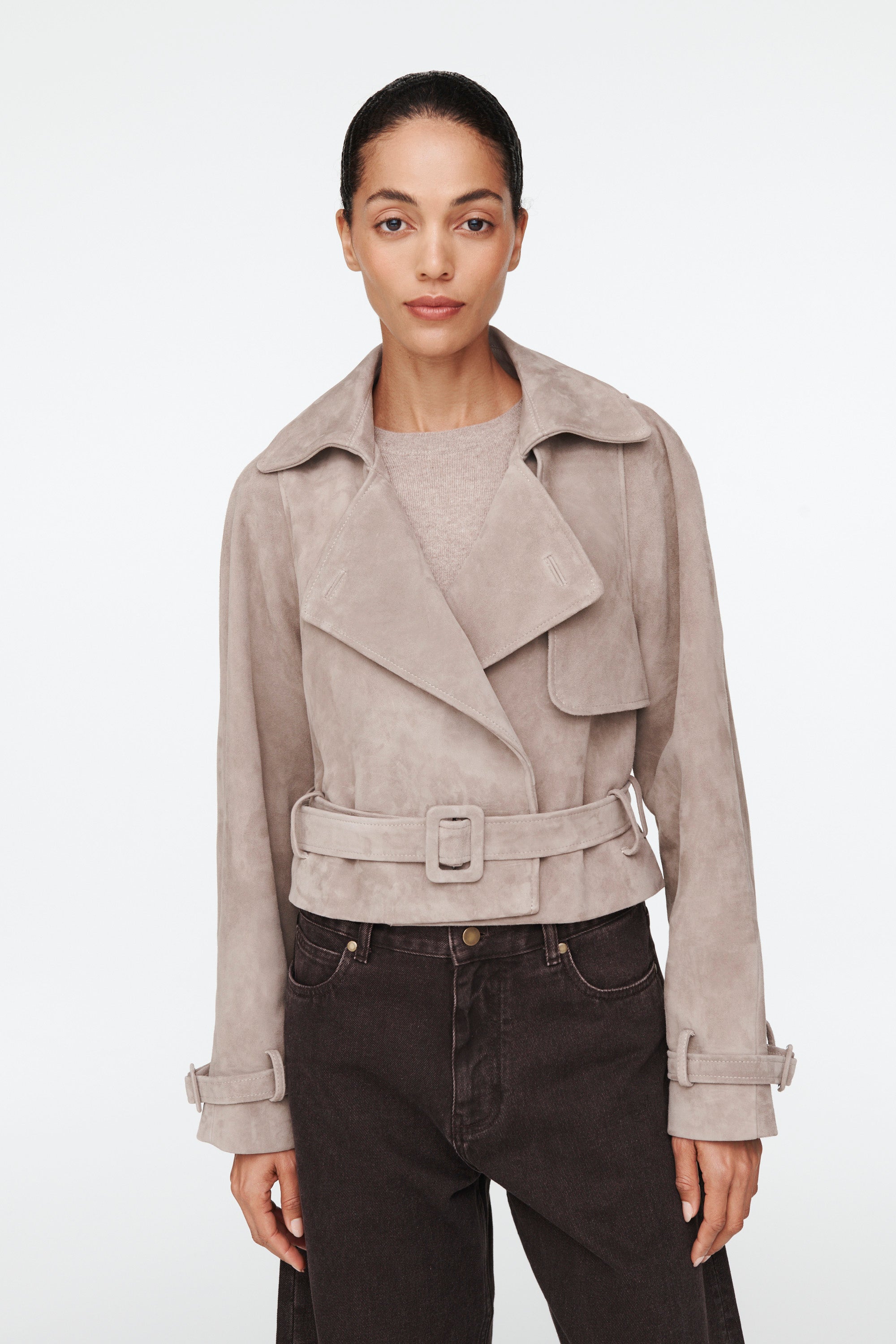 Millie Suede Jacket