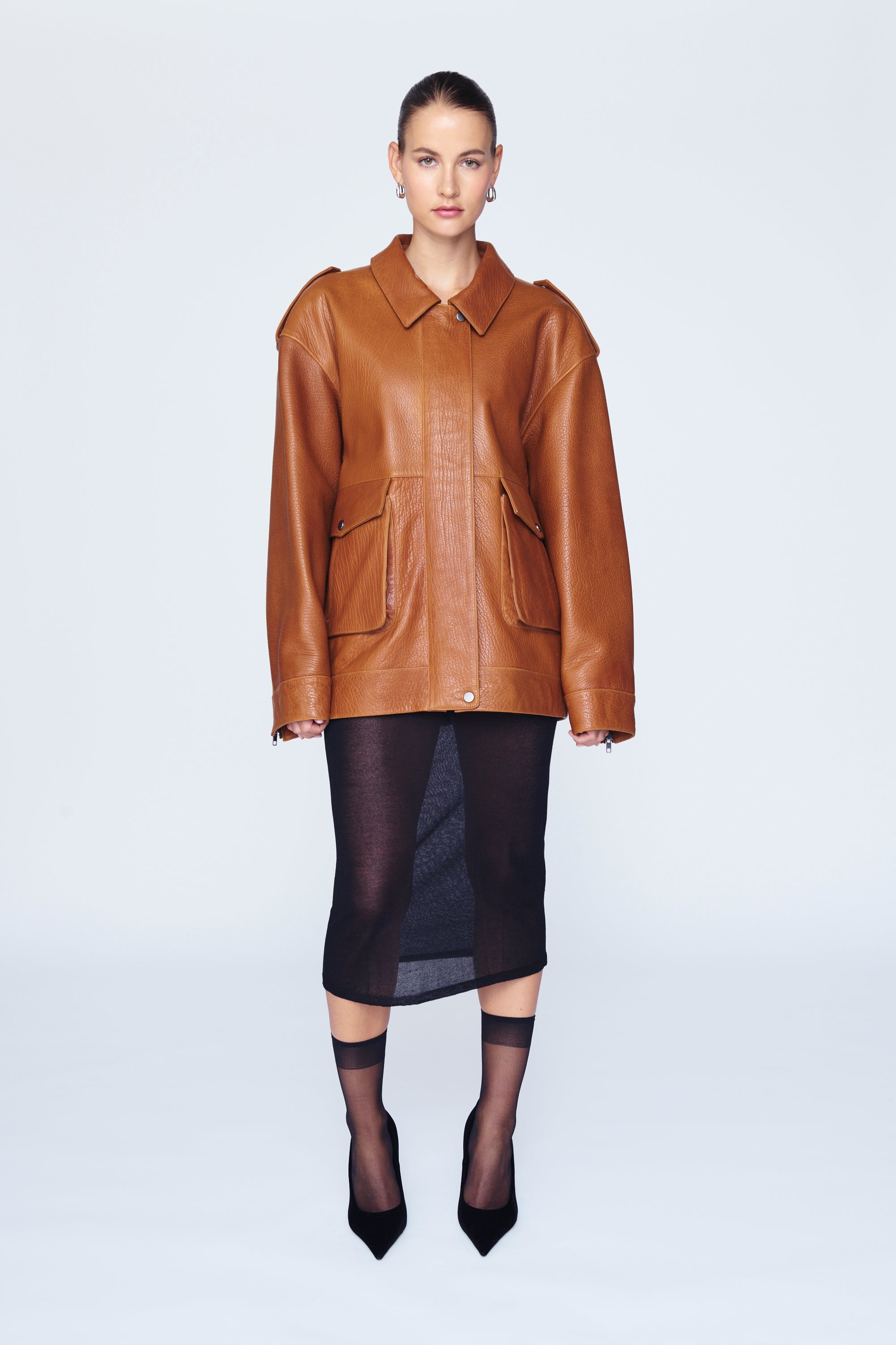 Opal Leather Jacket