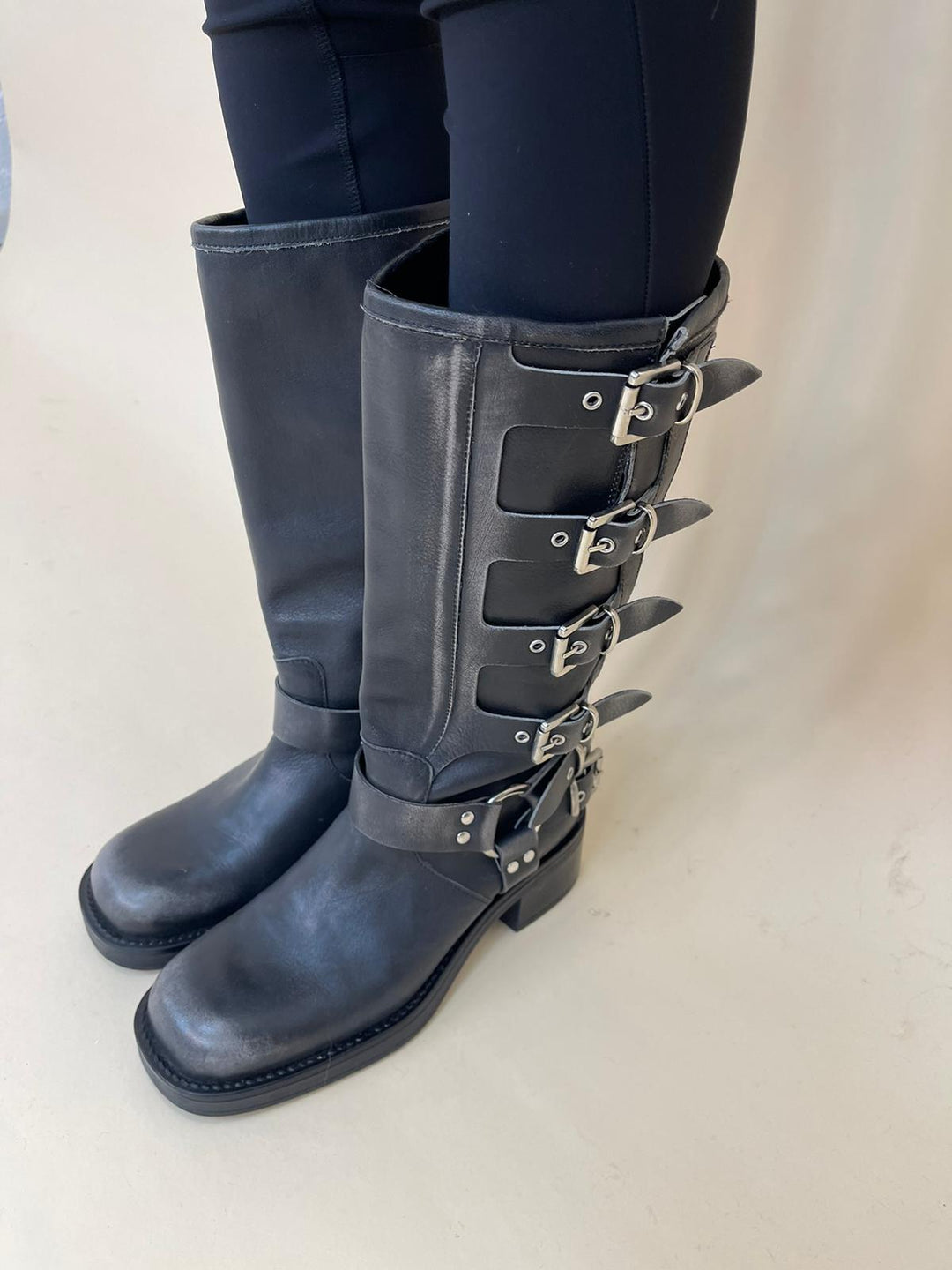 BILLIE LEATHER BOOTS