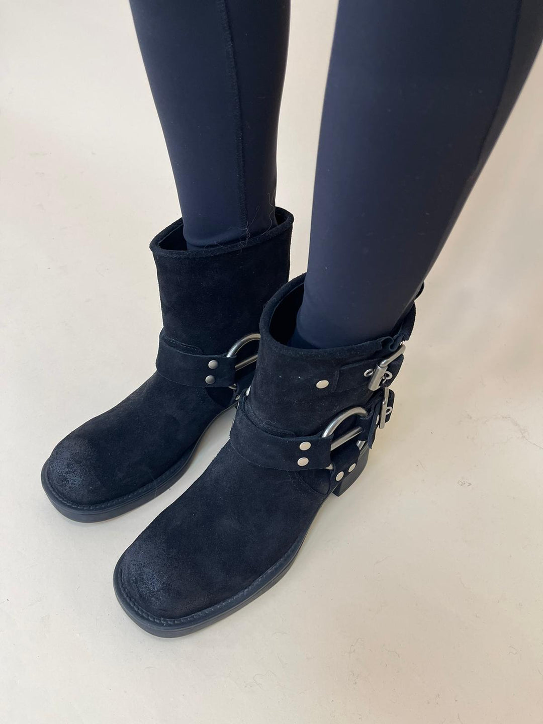 LEAH SUEDE ANKLE BOOTS